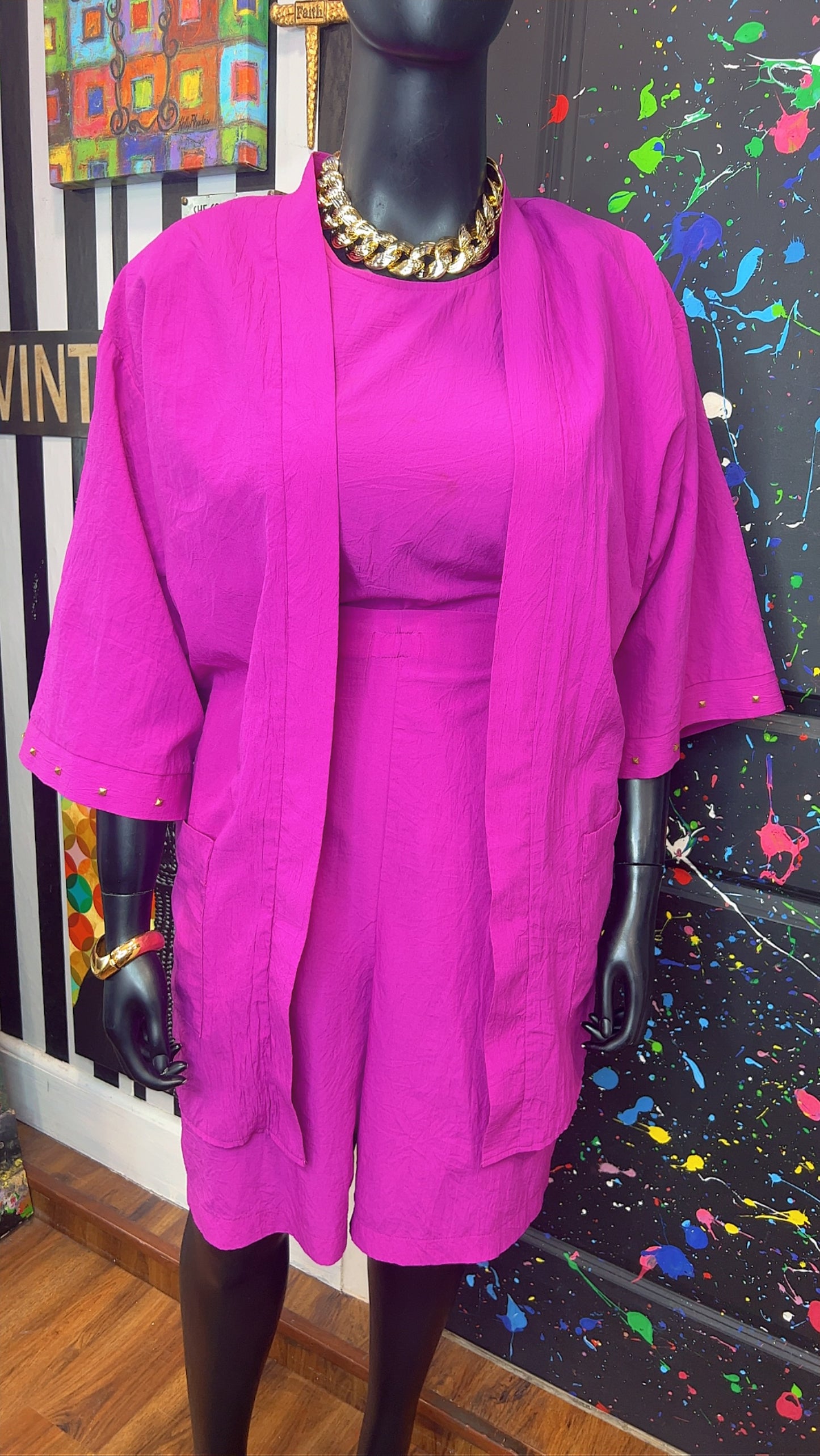 Vintage Shorts Set w/ Matching Duster (24W)