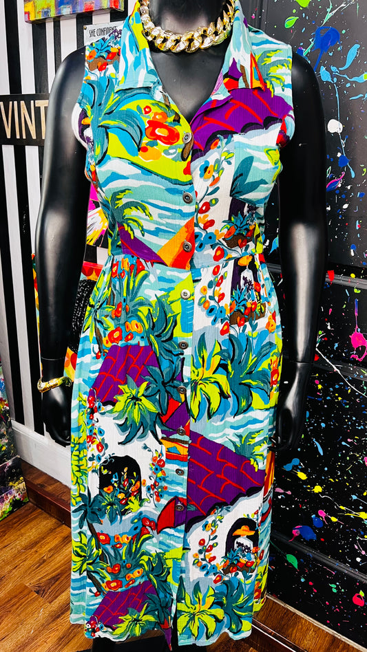 Vintage Carole Little Dress Duster (14/16)