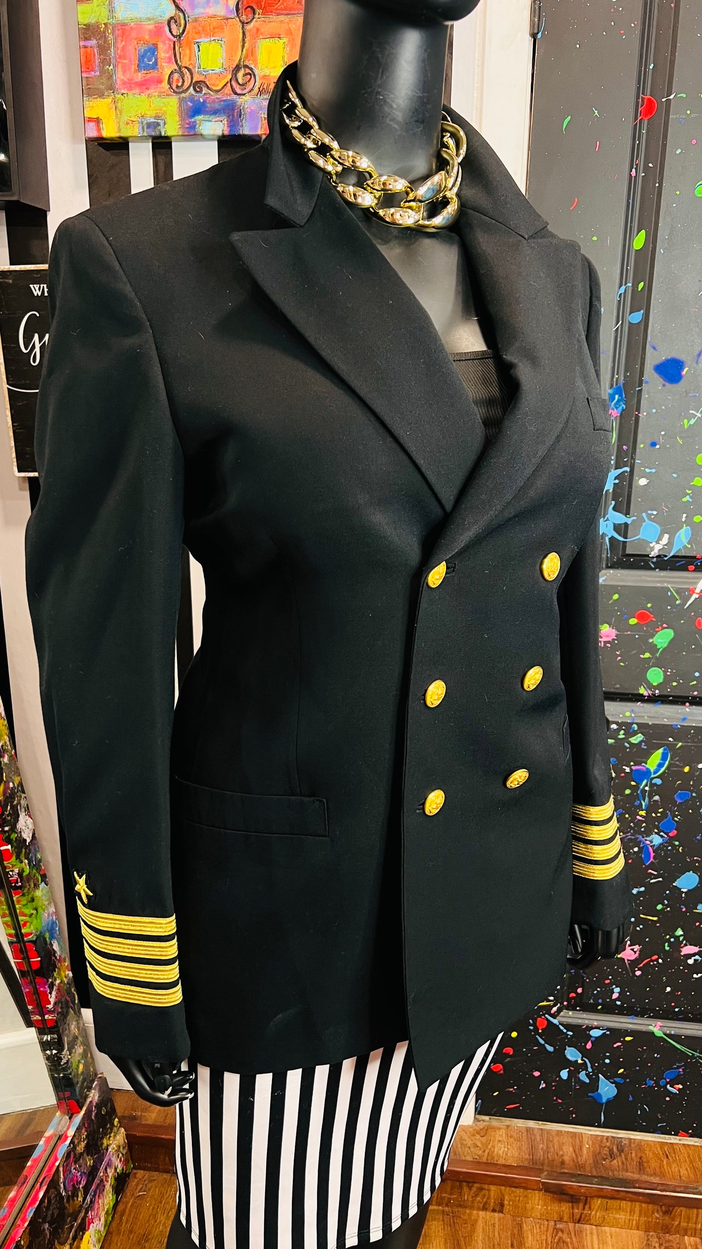 Vintage US Navy Mens Blazer (14)