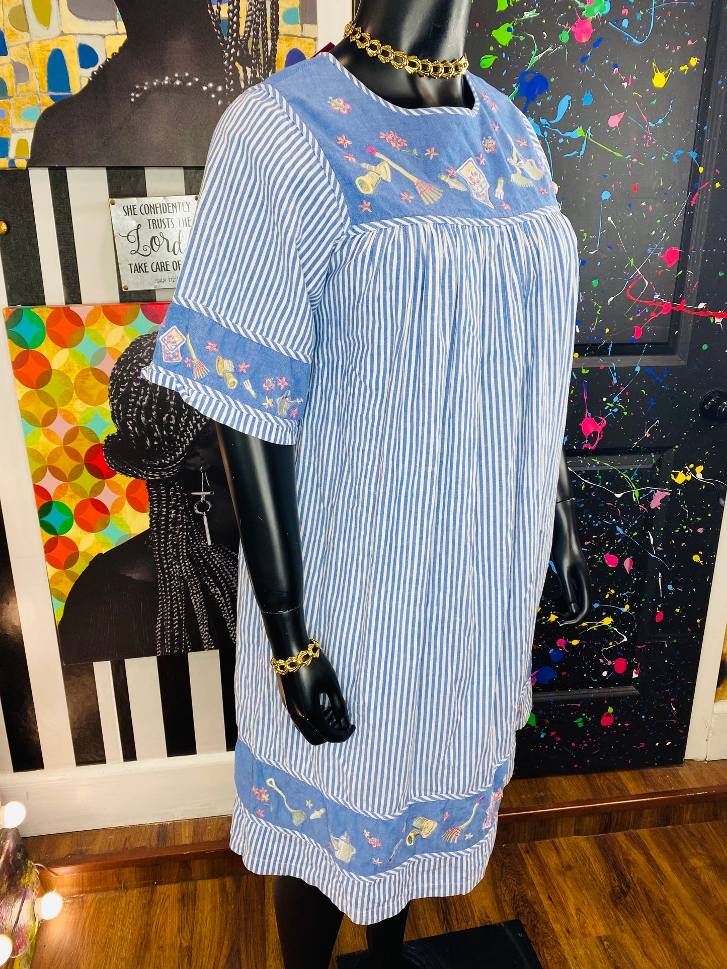 Vintage House Dress