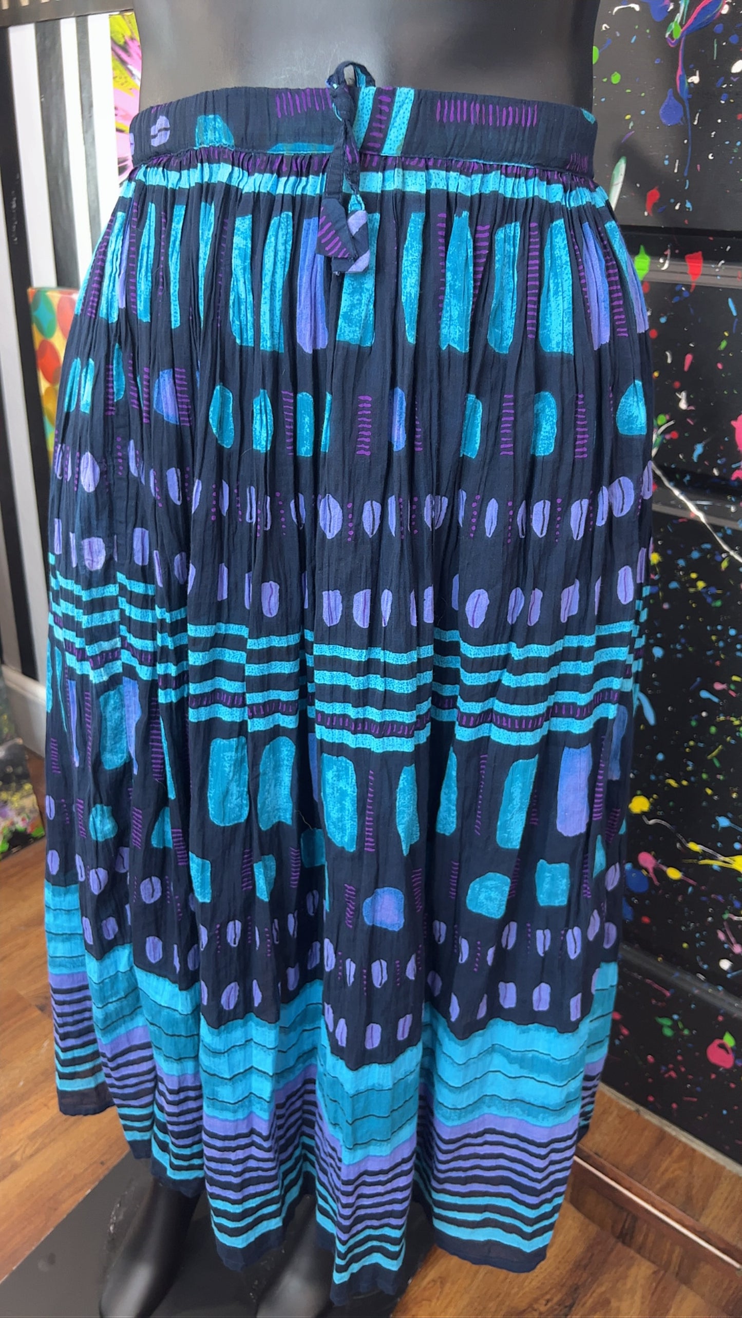 Vintage Rayon Skirt (22)