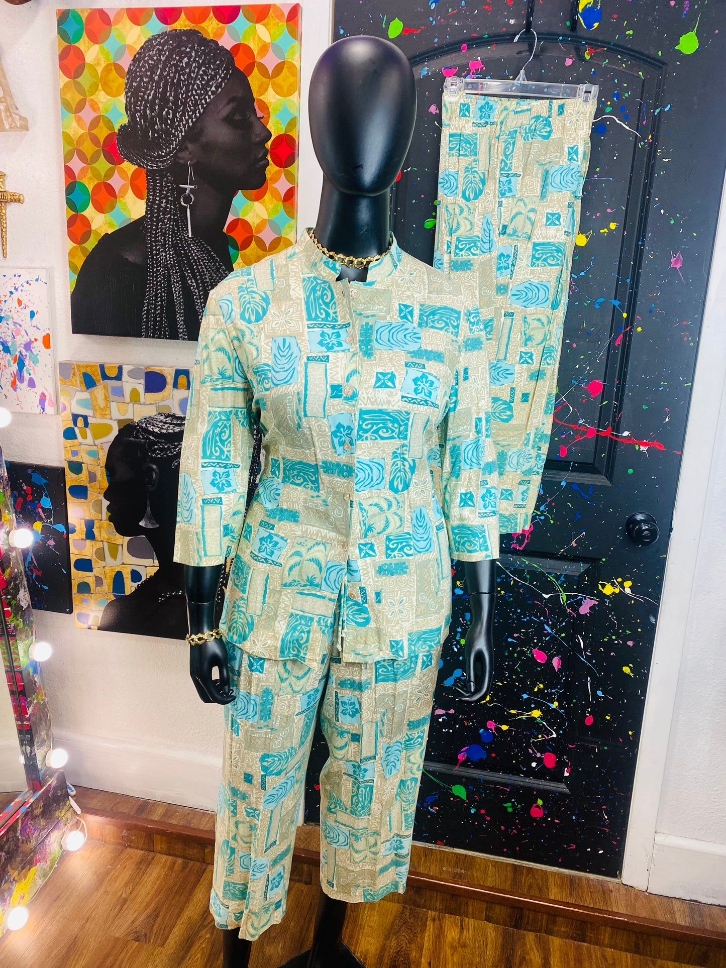 Vintage NAPA VALLEY 3pc Pants Set