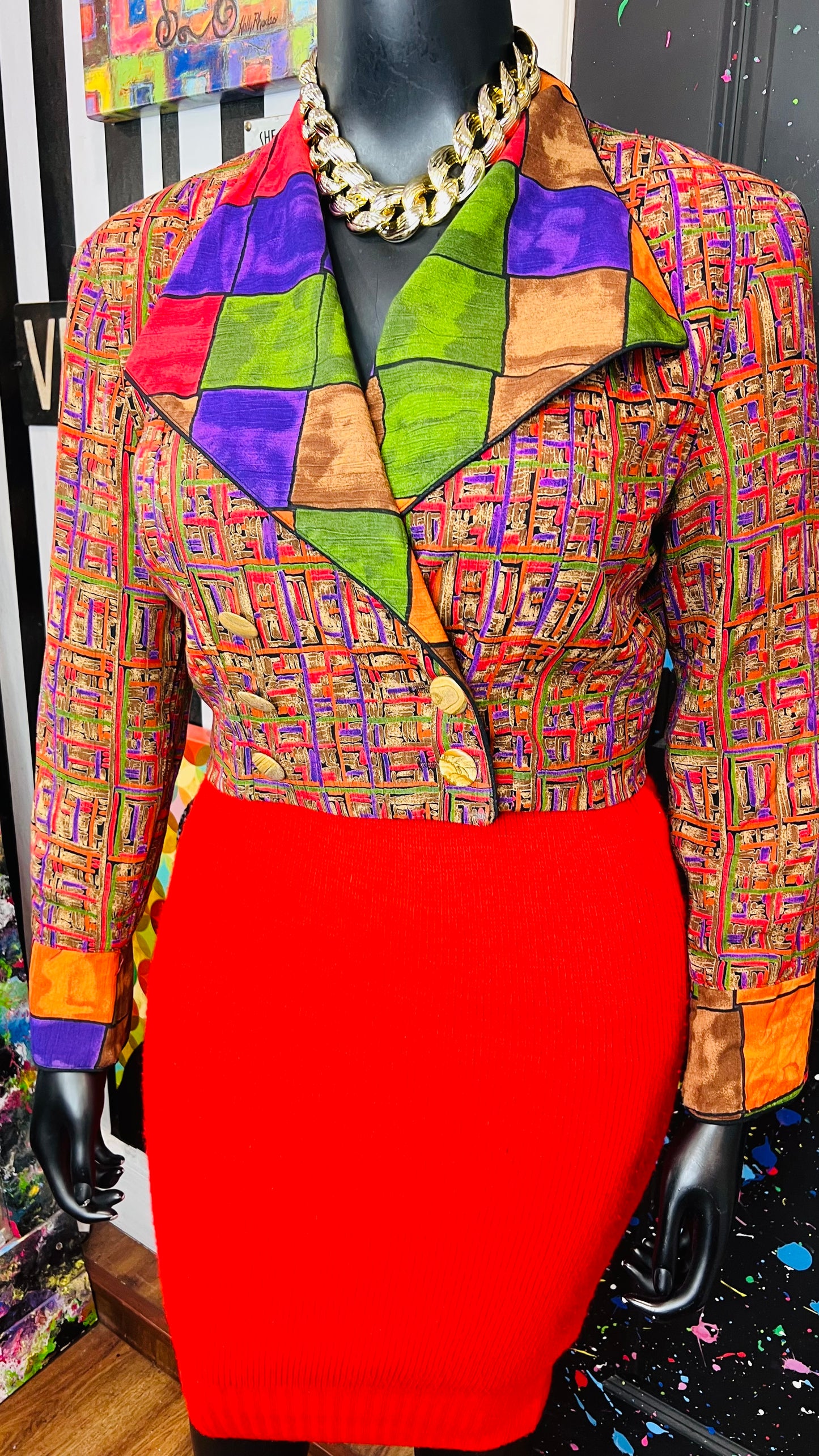 Vintage Platinum Blazer (14)