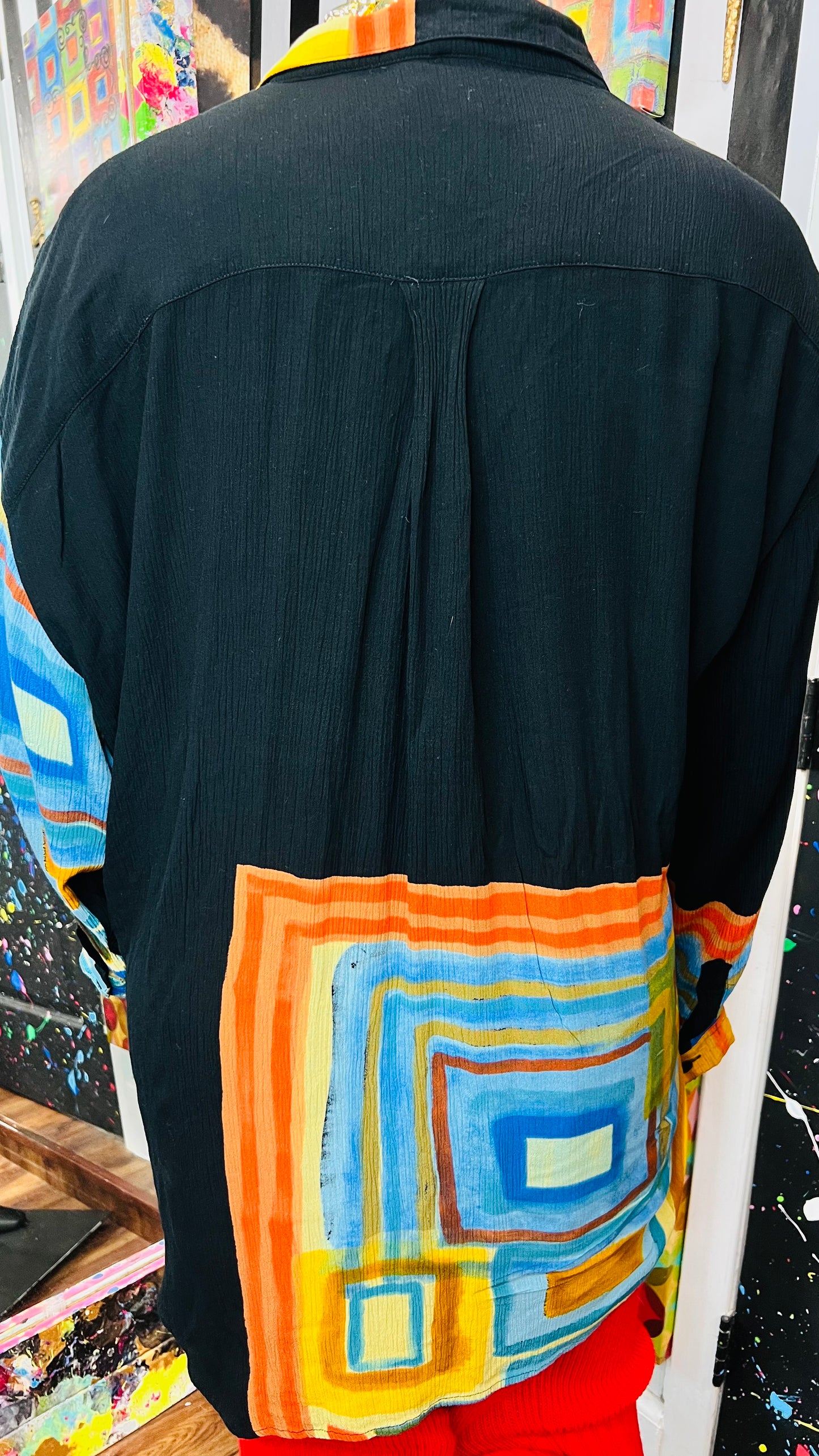 Vintage Rayon 90’s Blouse (24/26)