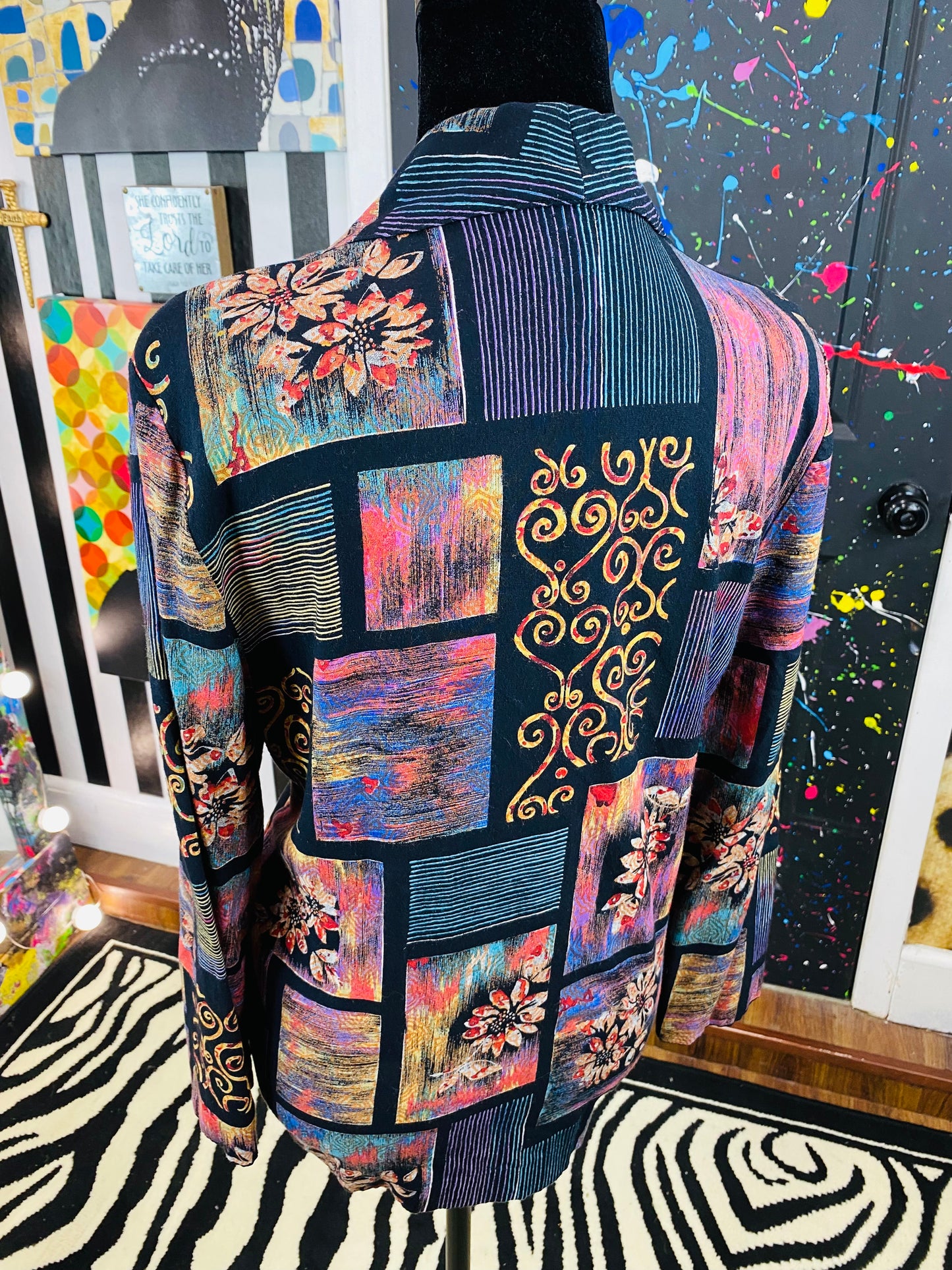 Vintage Kensington Square lightweight Blazer
