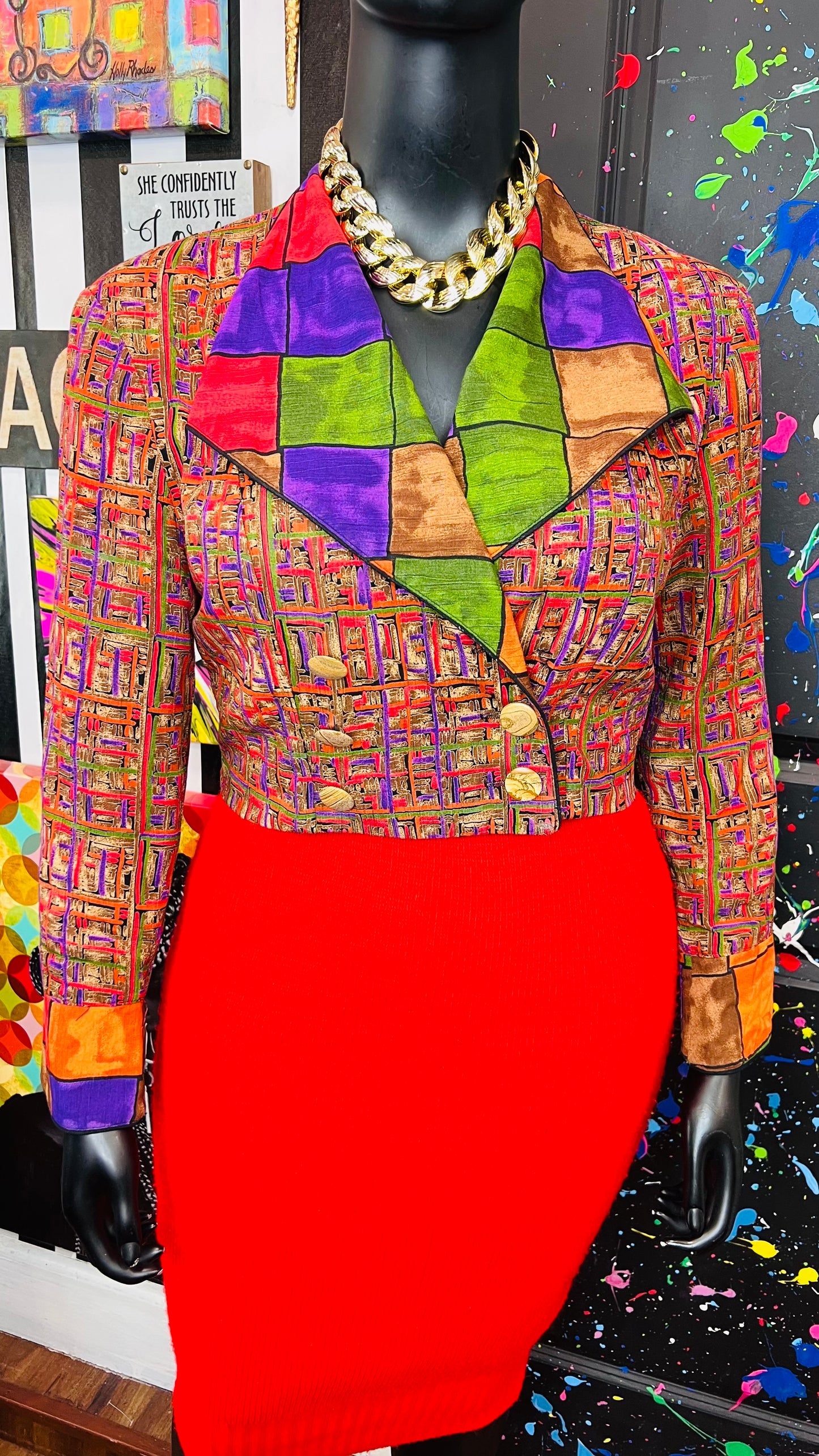 Vintage Platinum Blazer (14)