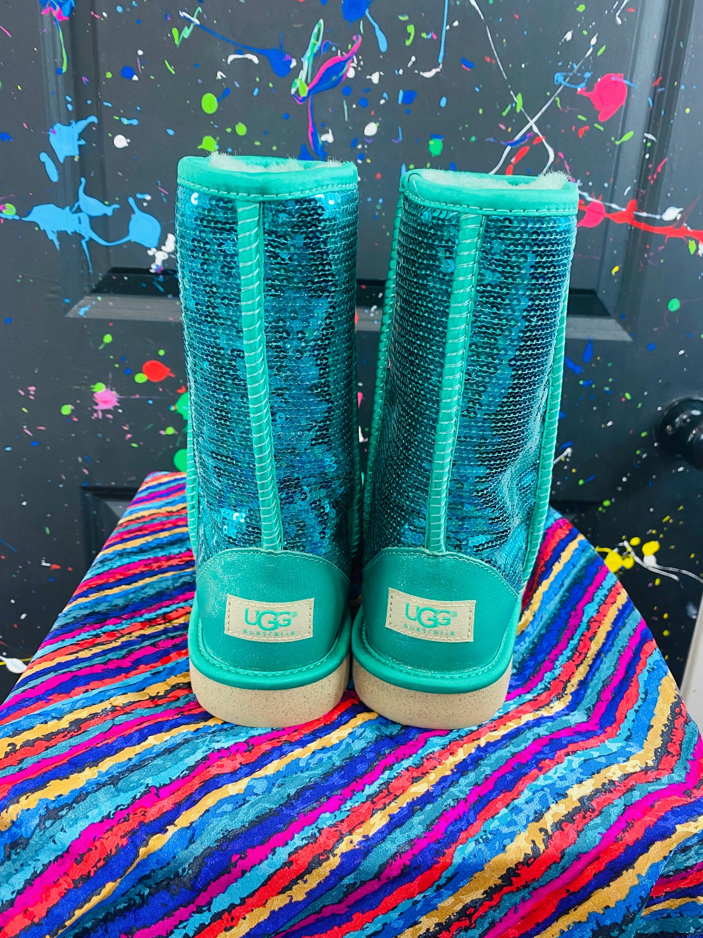 Embellished Uggs- Teal