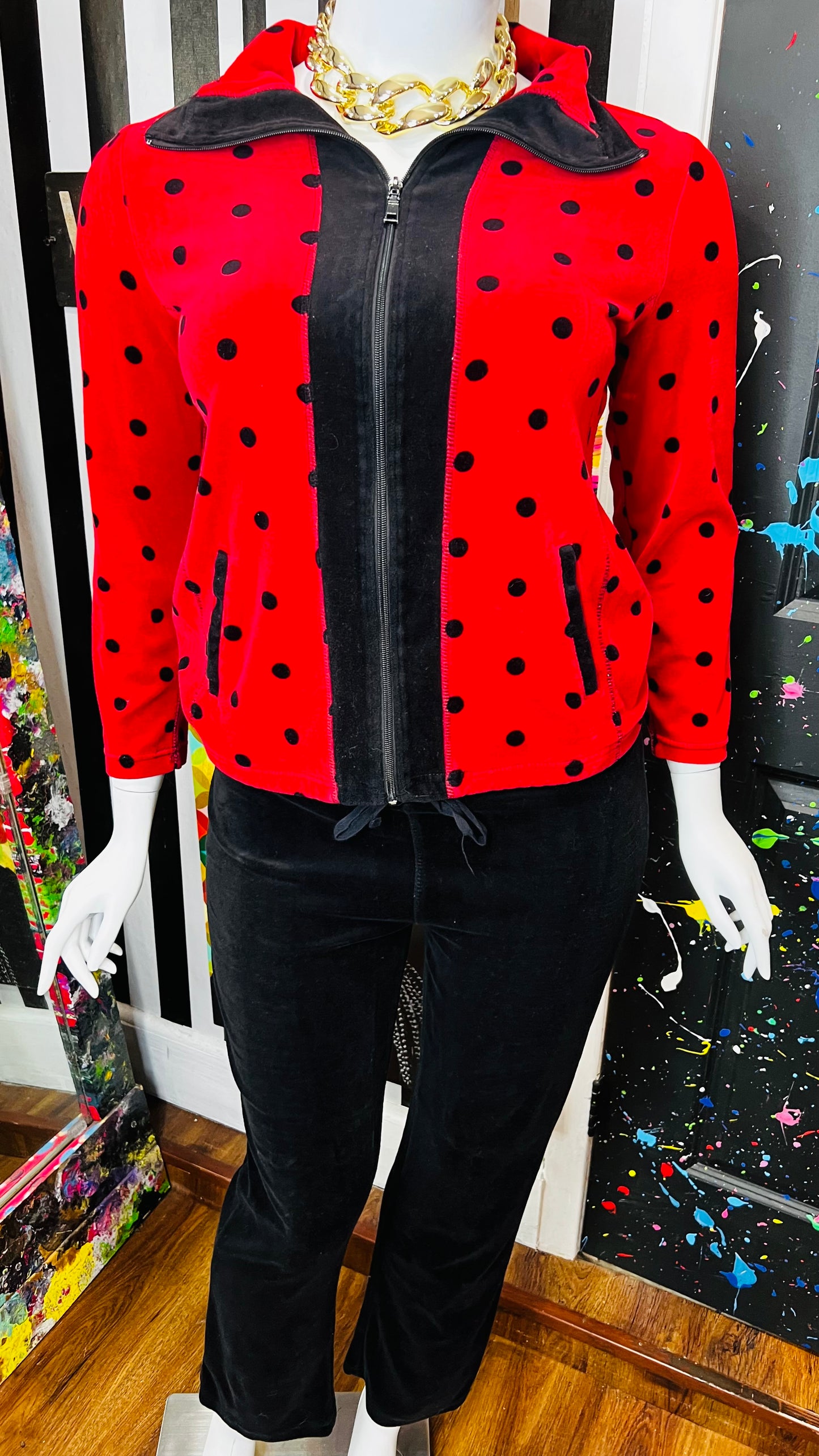 Vintage Pants Velour Set (14/16)