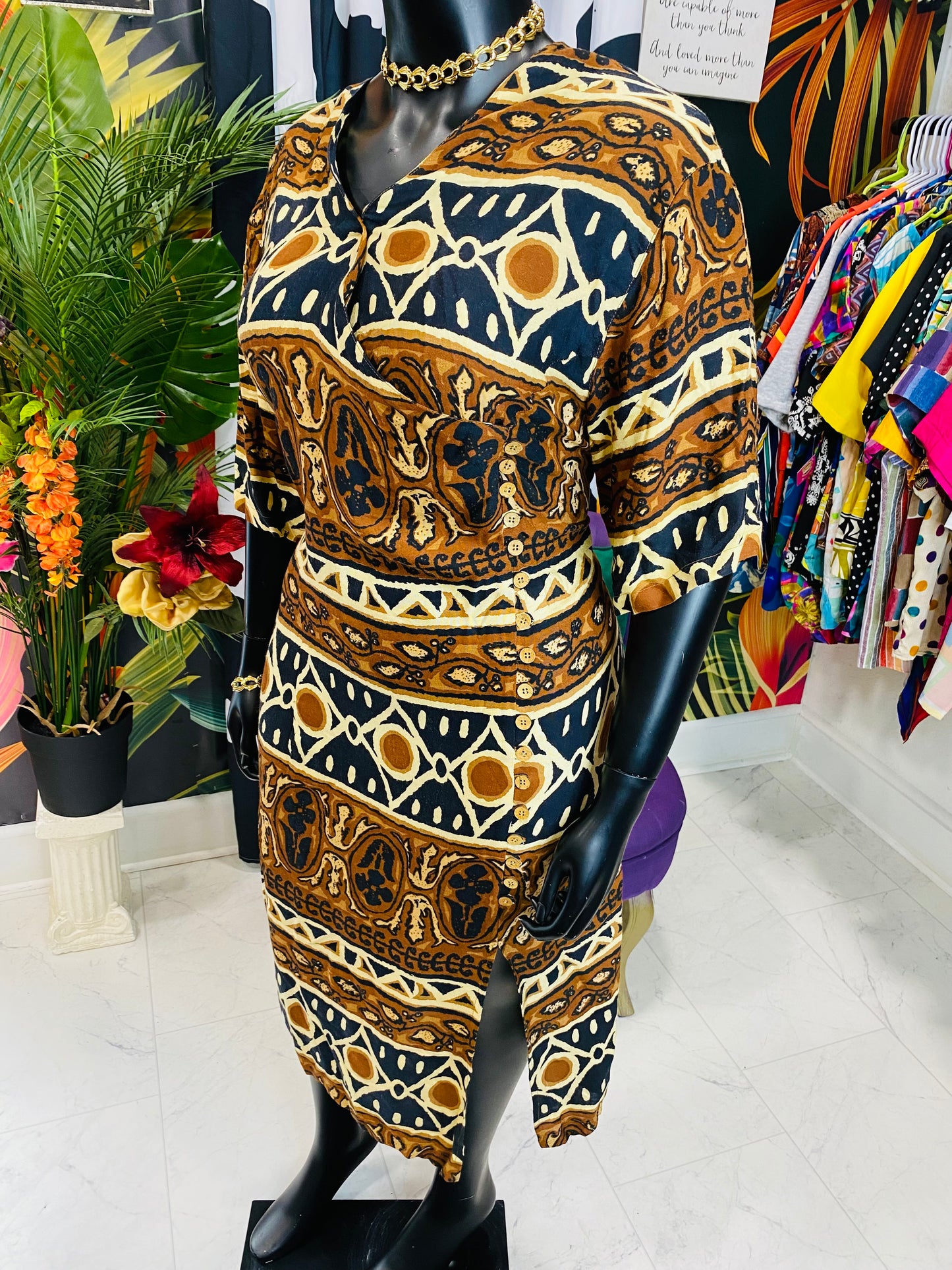 Vintage Simply Fashion Dress