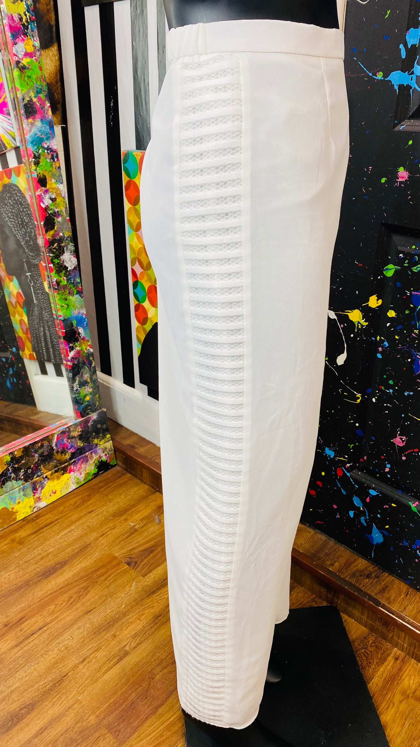 Vintage White Ashro Pants (22W)