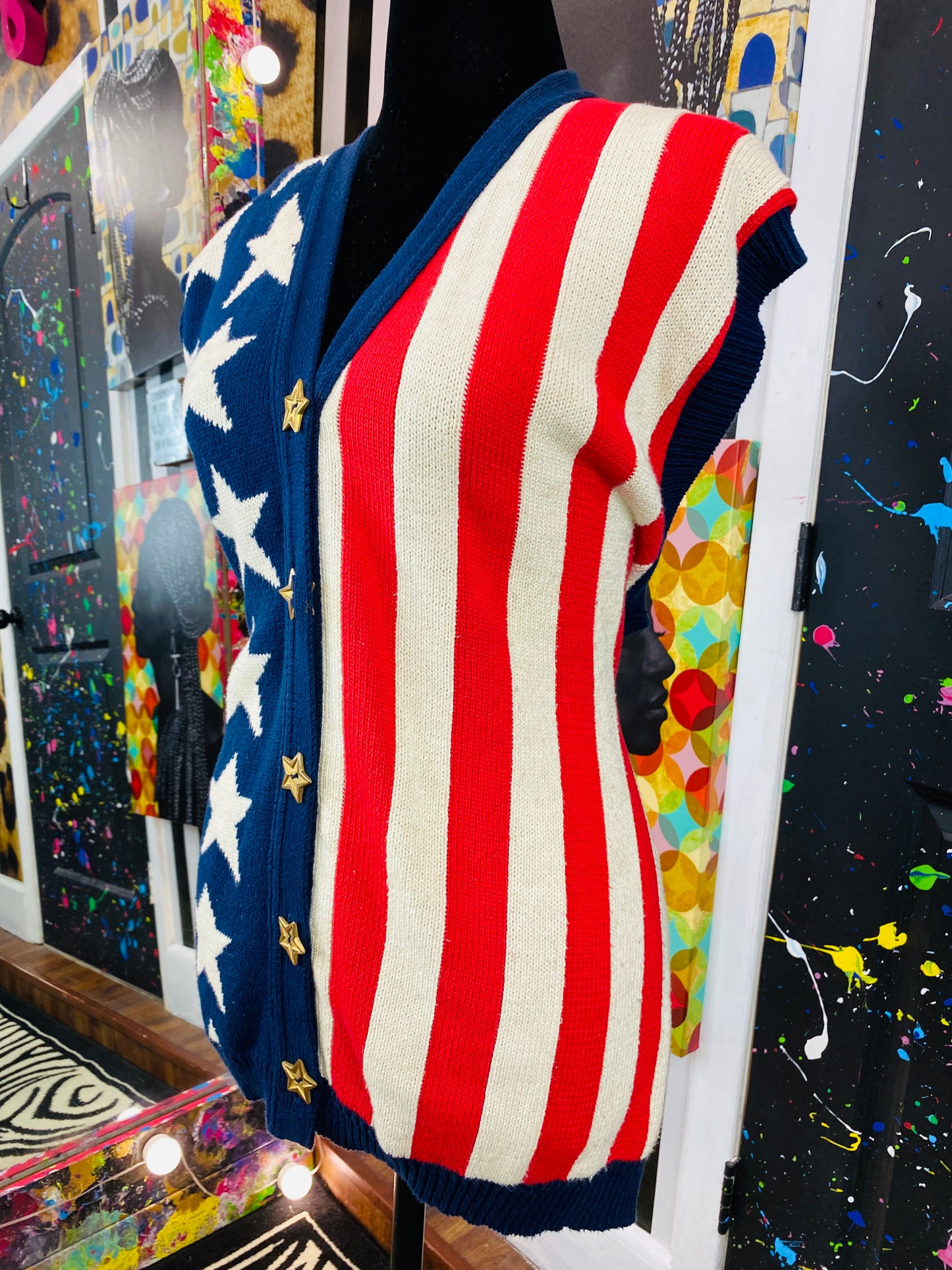 Vintage American 🇺🇸 Knit Vest
