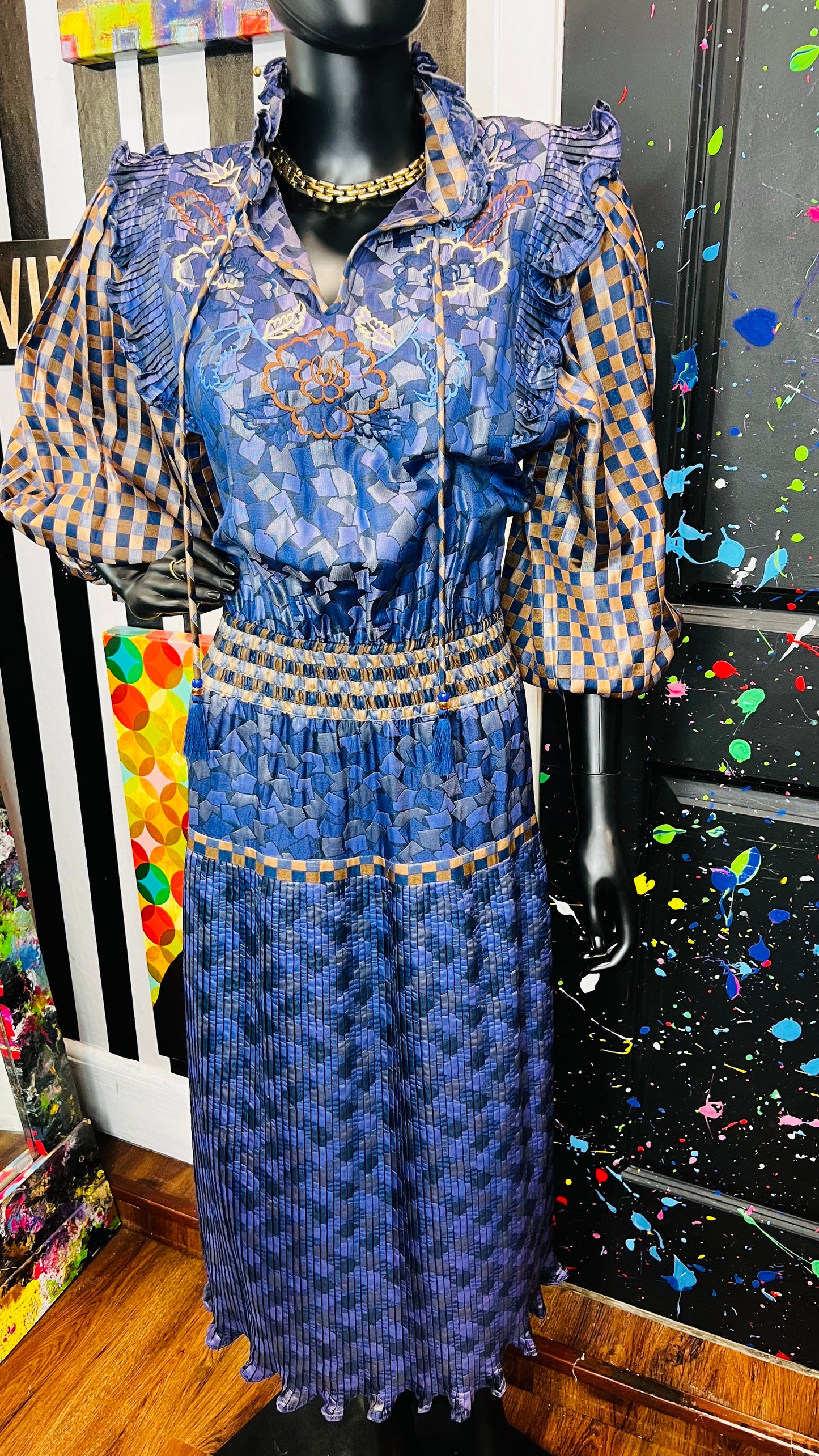 Vintage Dress Diane Freis Vintage Dress (12)