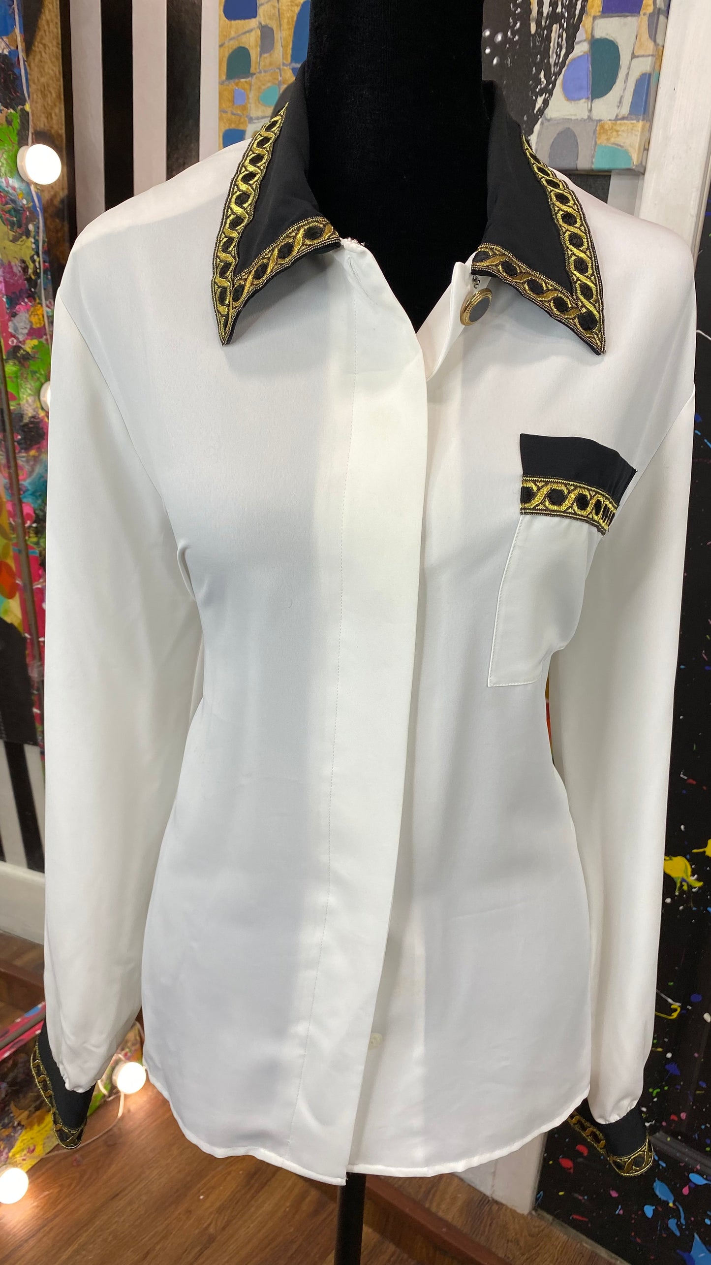 Vintage Long Sleeve Blouse