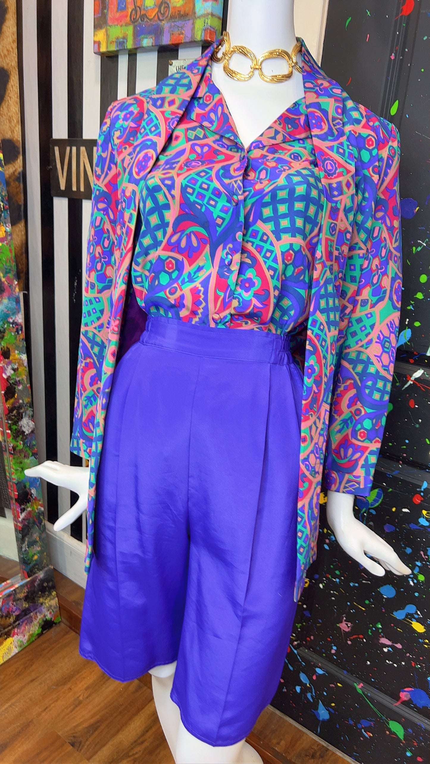 Vintage Three Piece Shorts Set (12)