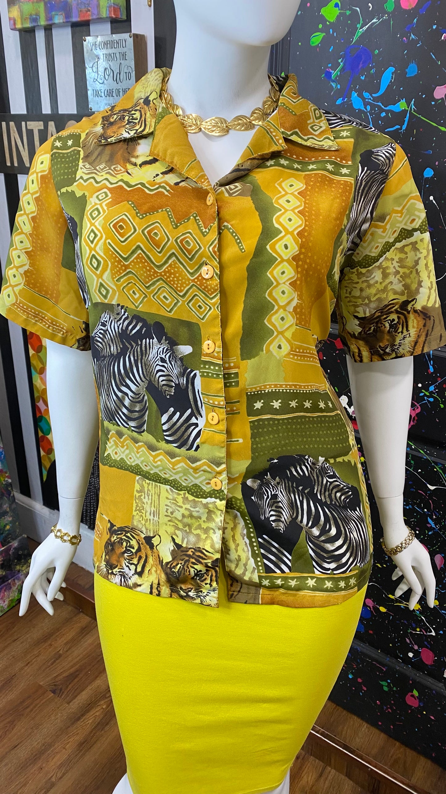 Vintage Safari Blouse (18/20)