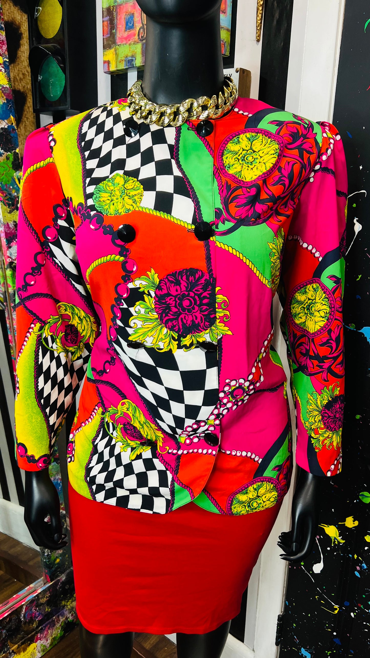 Vintage 80’s Blouse (18W)