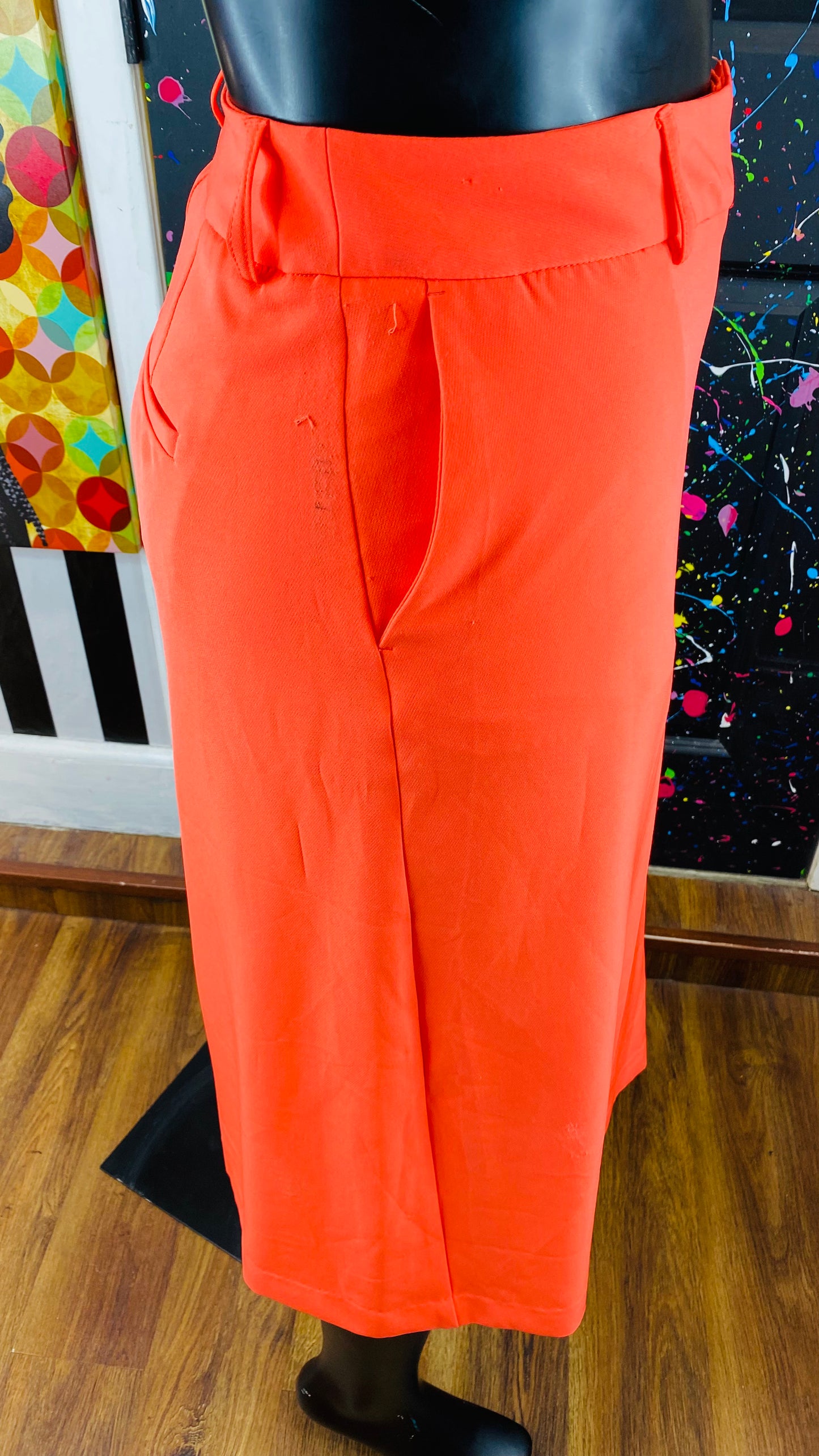 Lane Bryant Orange Shorts