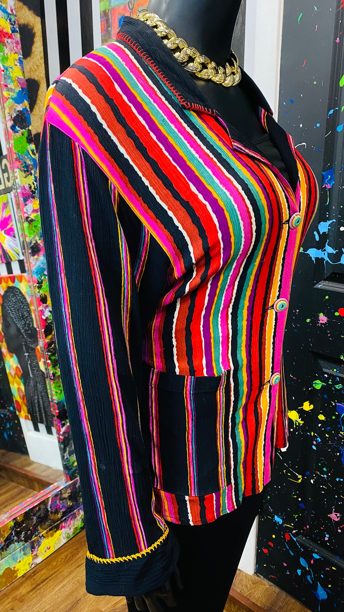Vintage Carole Little Blazer (20)