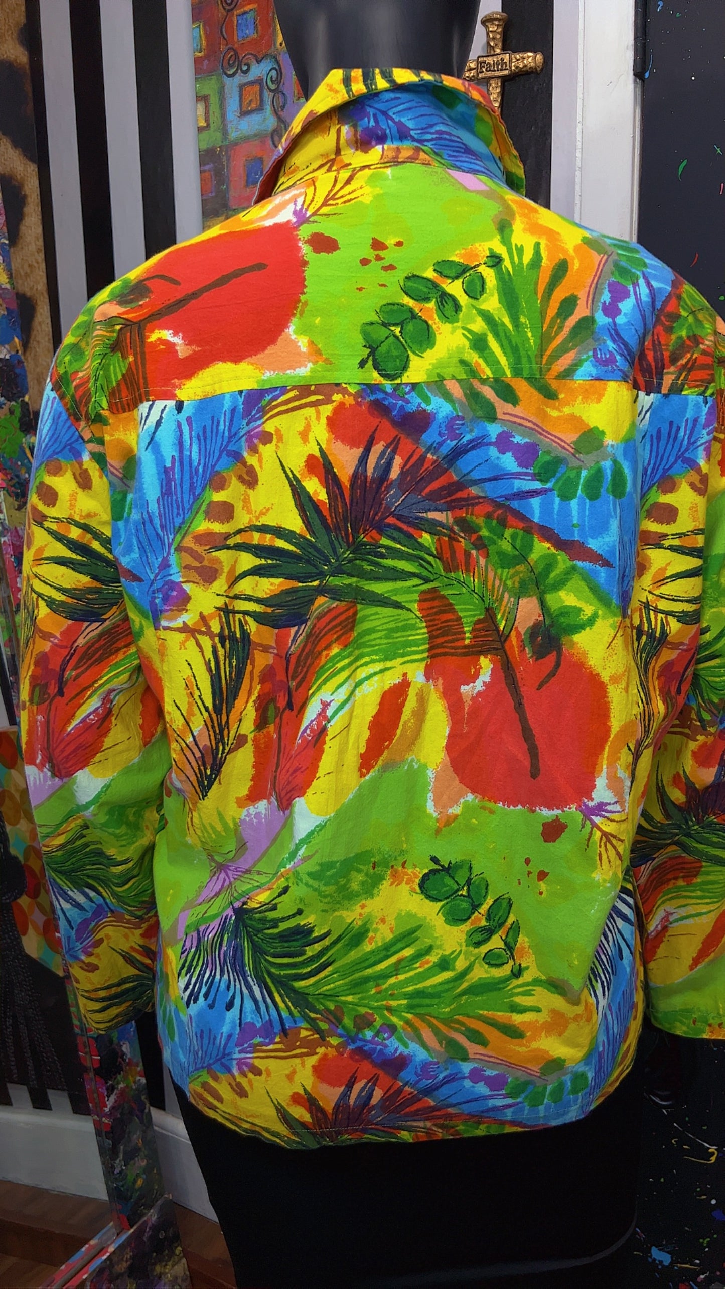 Vintage Floral Sequin Jacket (24)