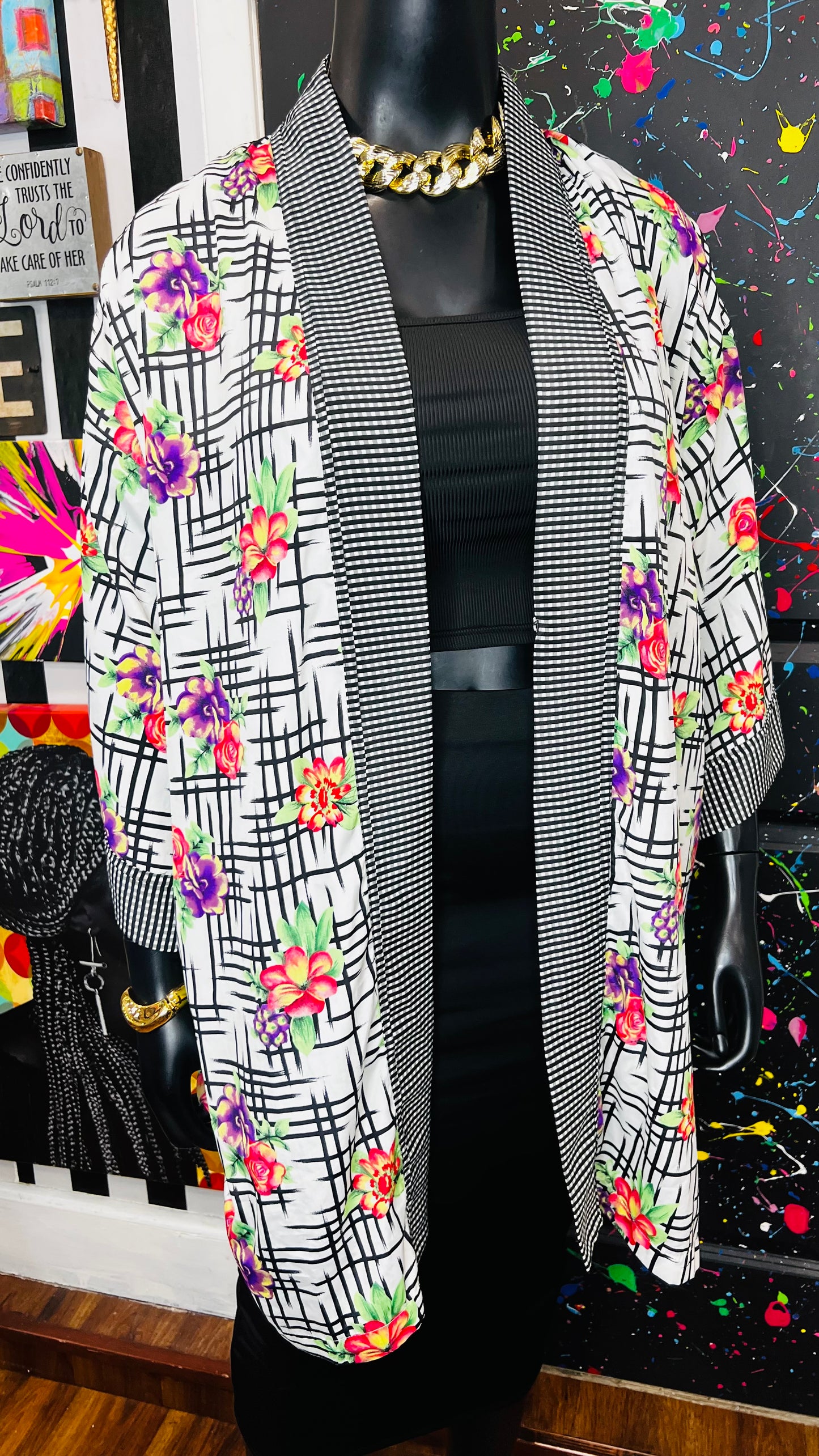 Vintage Victoria Secret Floral Duster (OS)