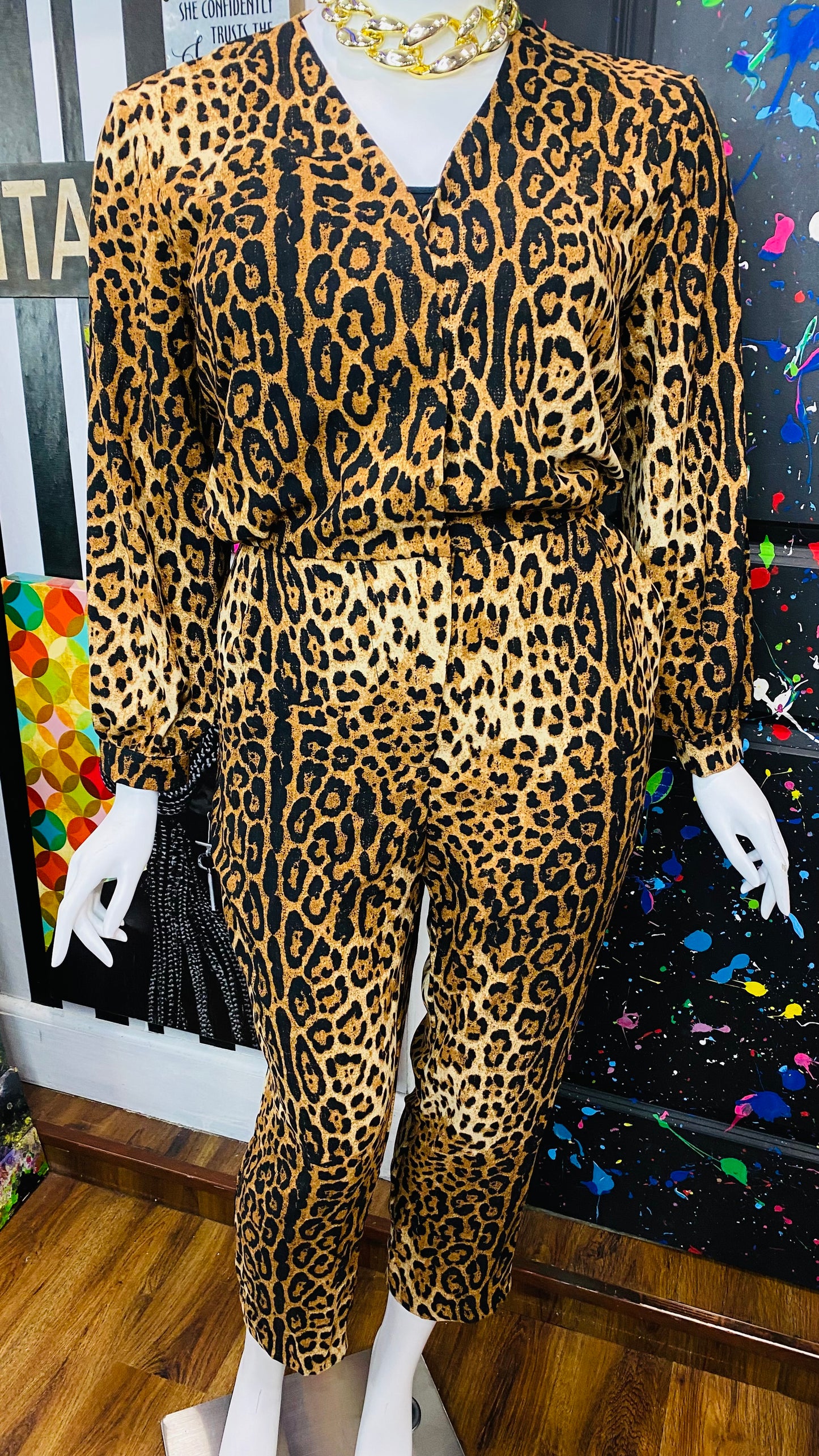 Animal Print Jumpsuit (20)