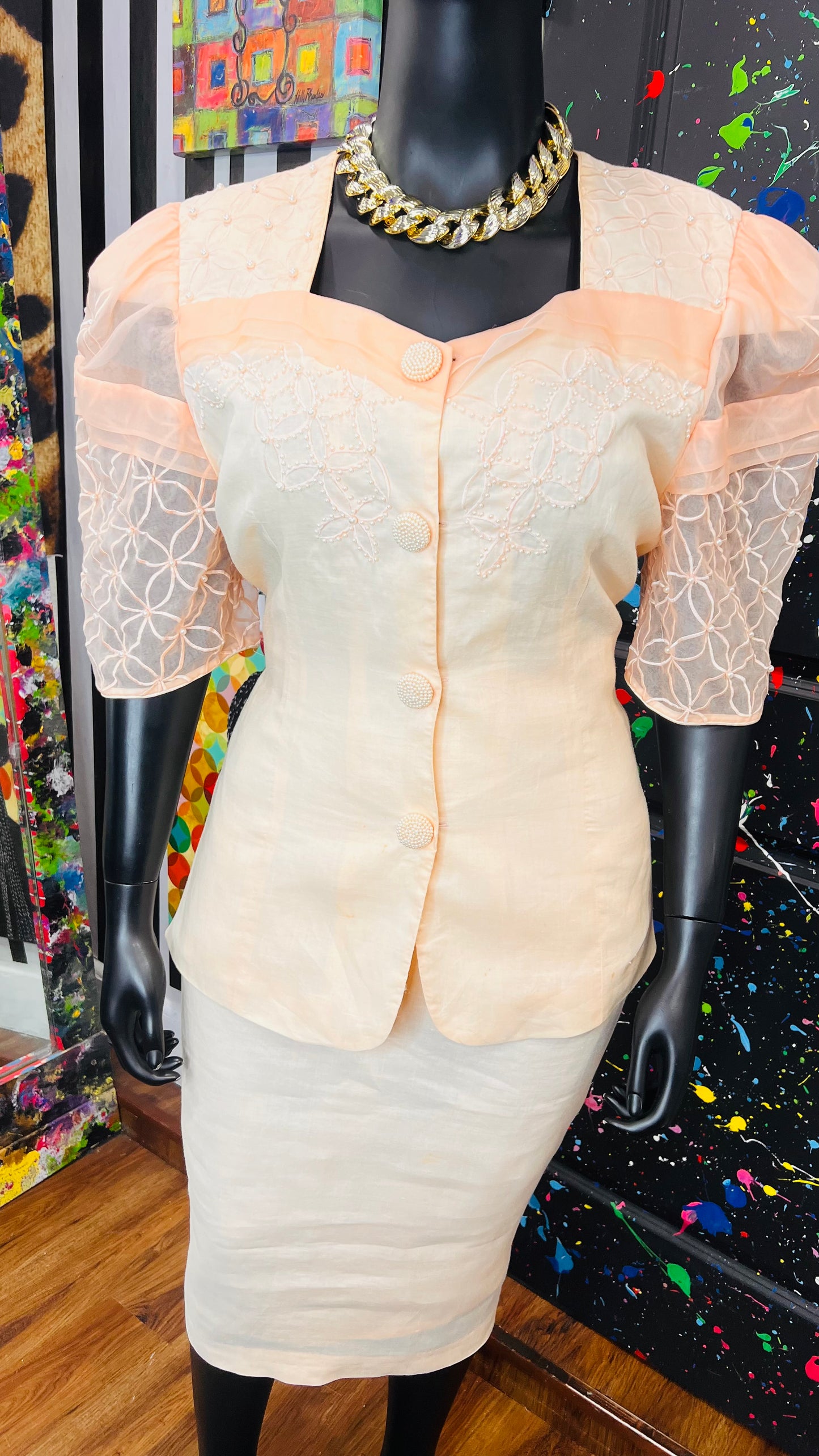 Vintage ‘ACTION’ Skirt Suit (16)