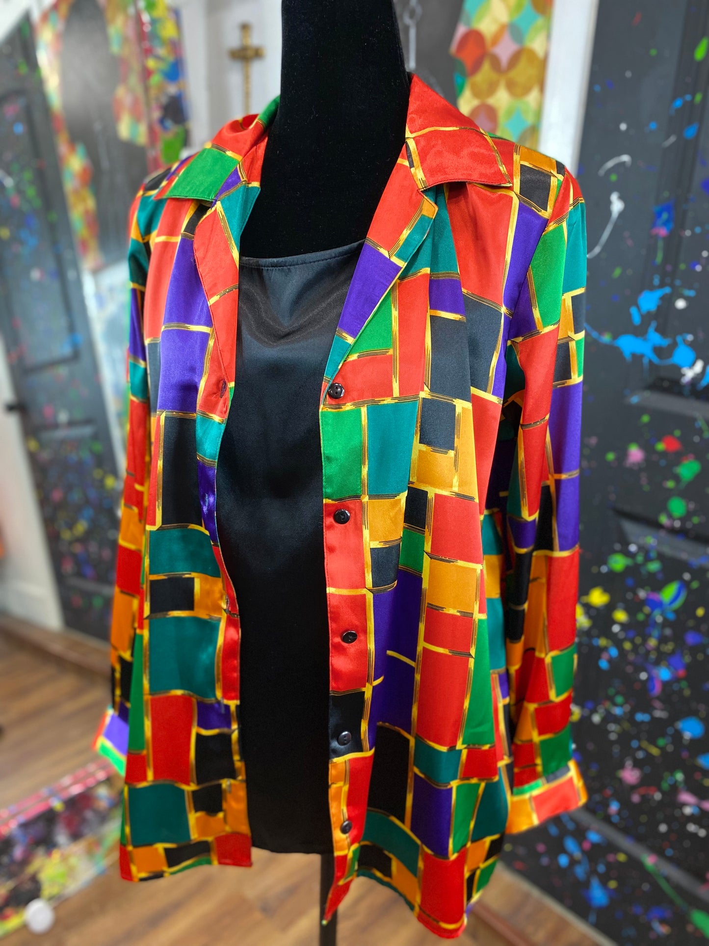 Vintage Long Sleeve Blouse