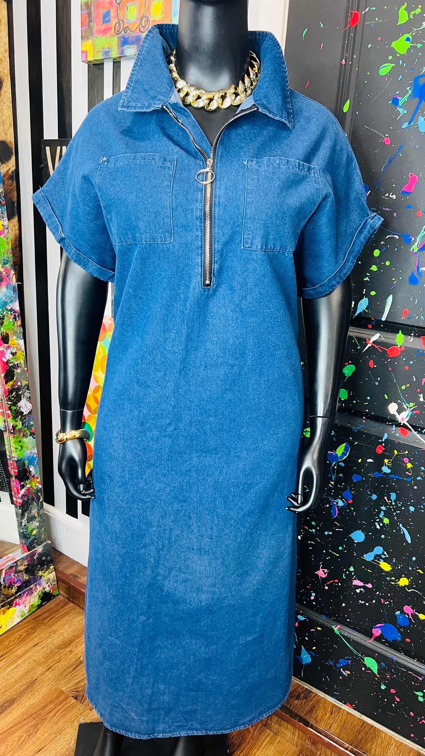 Y2K Denim Dress (18)