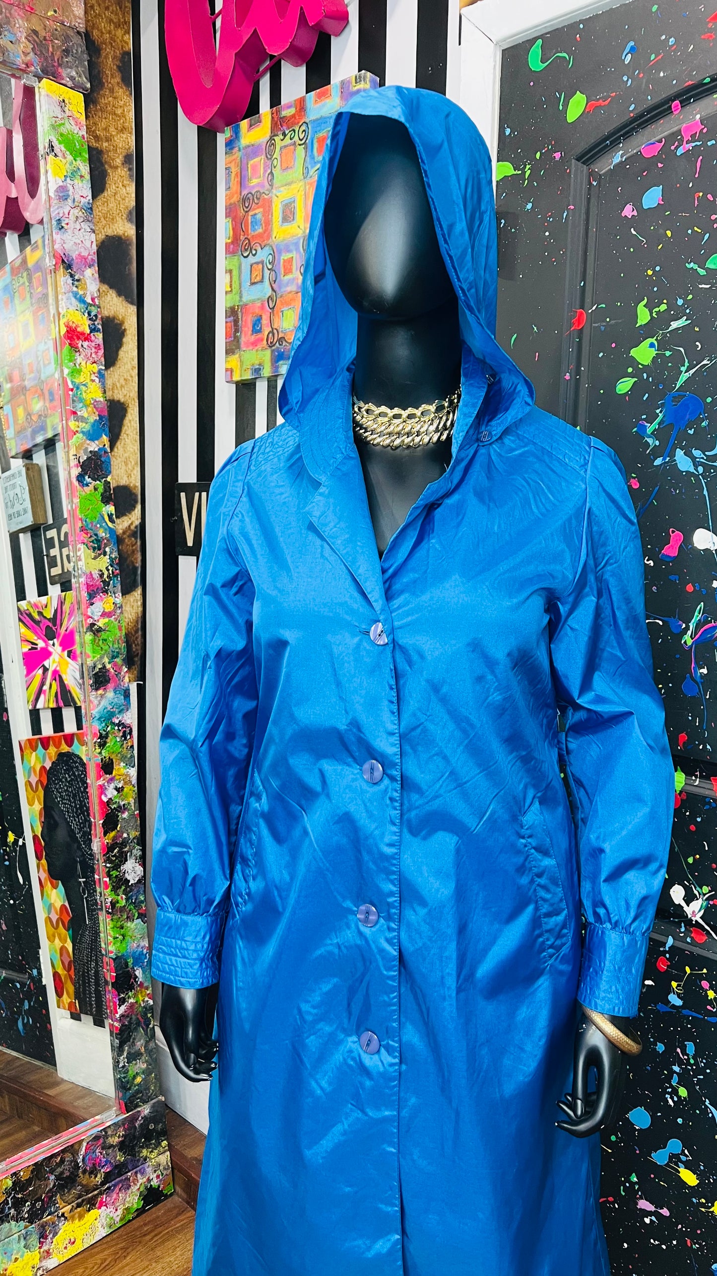 Vintage Totes Trench Rain Coat (12)