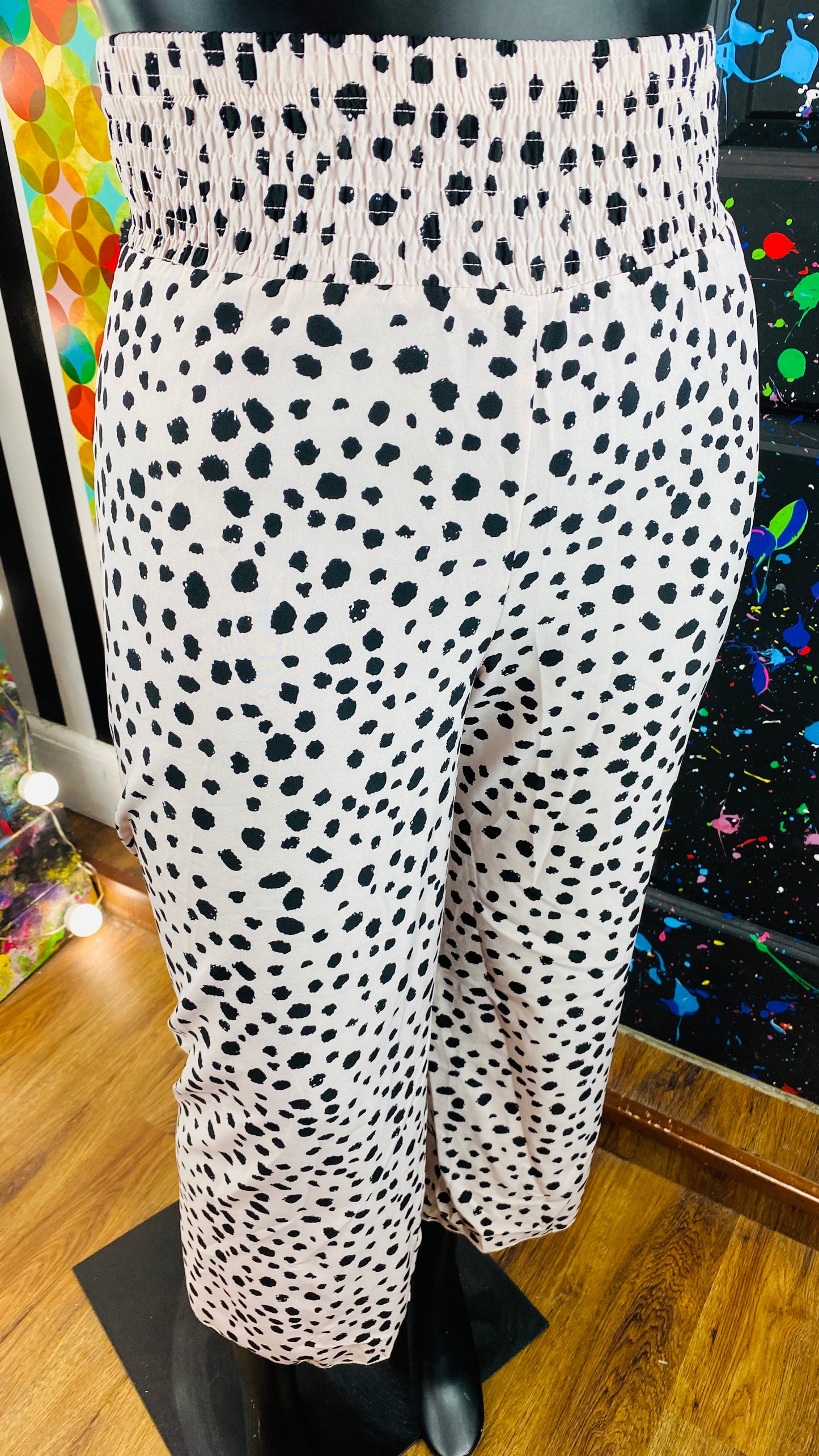 Spotted Gaucho Pants