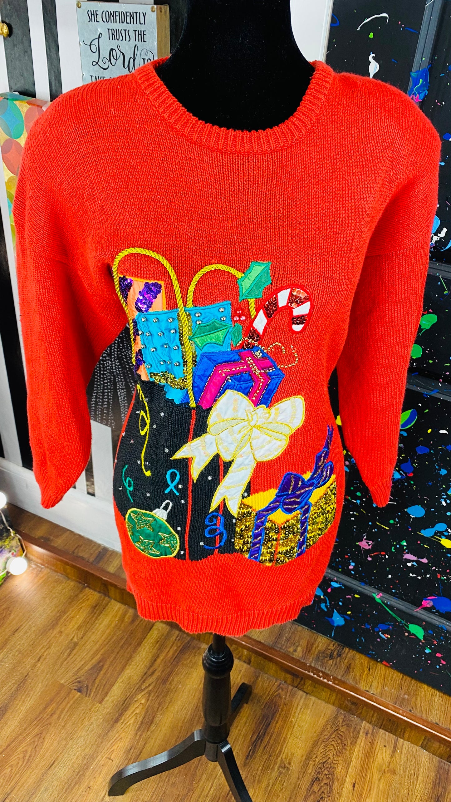 Vintage Christmas Sweater