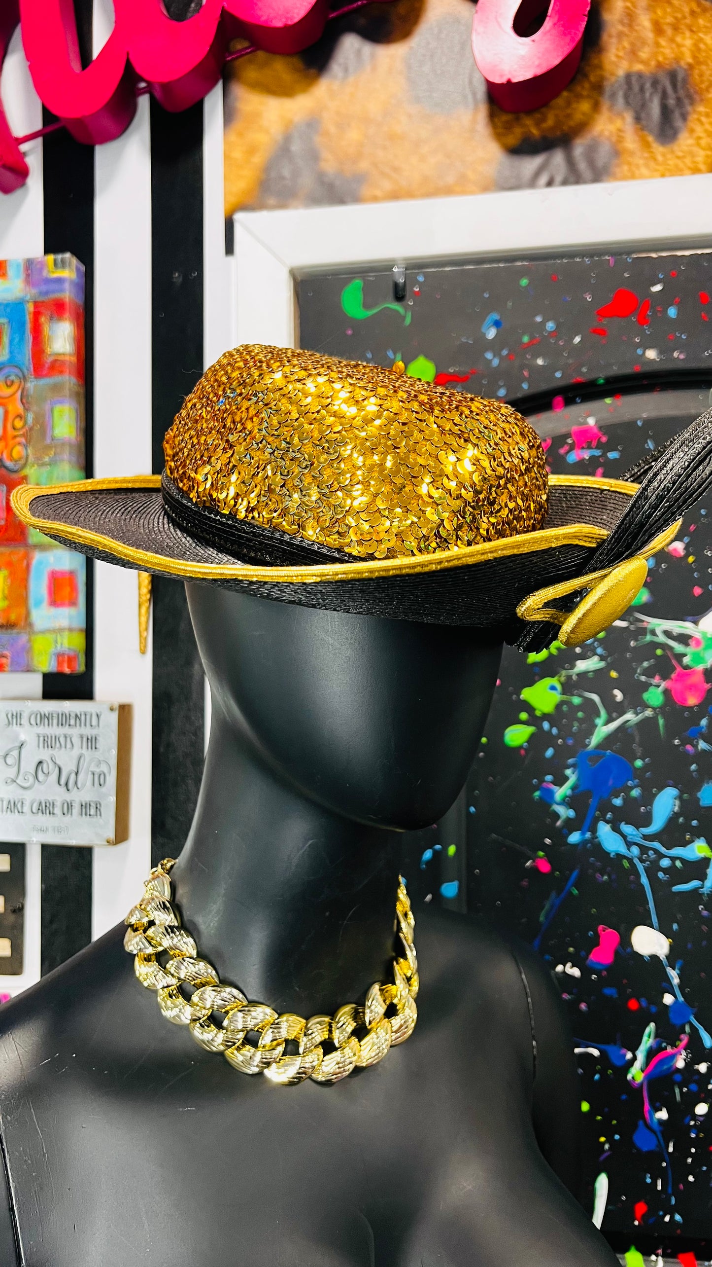 Vintage Statement Hat