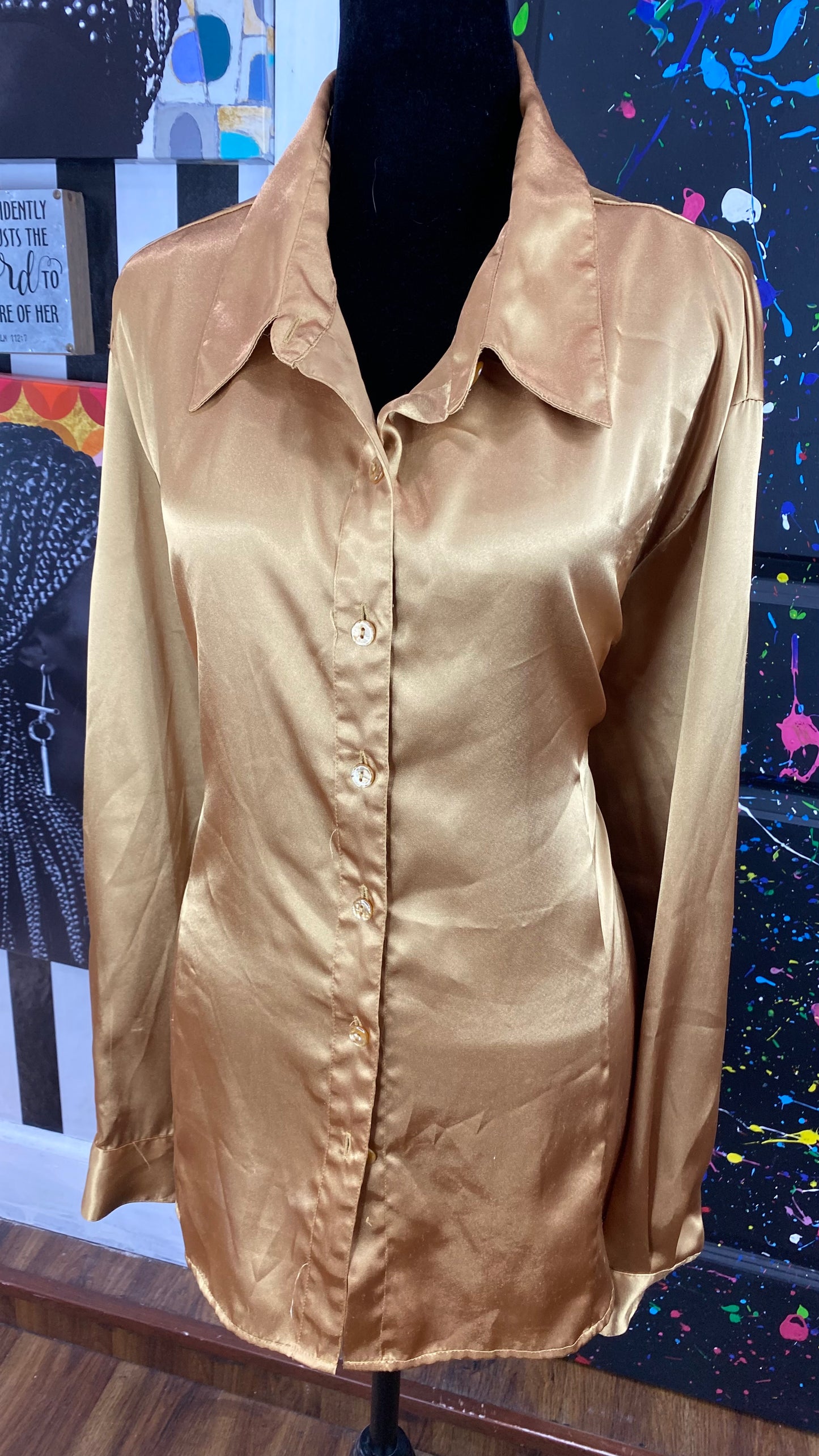 Vintage Katie Lee Long Sleeve Blouse