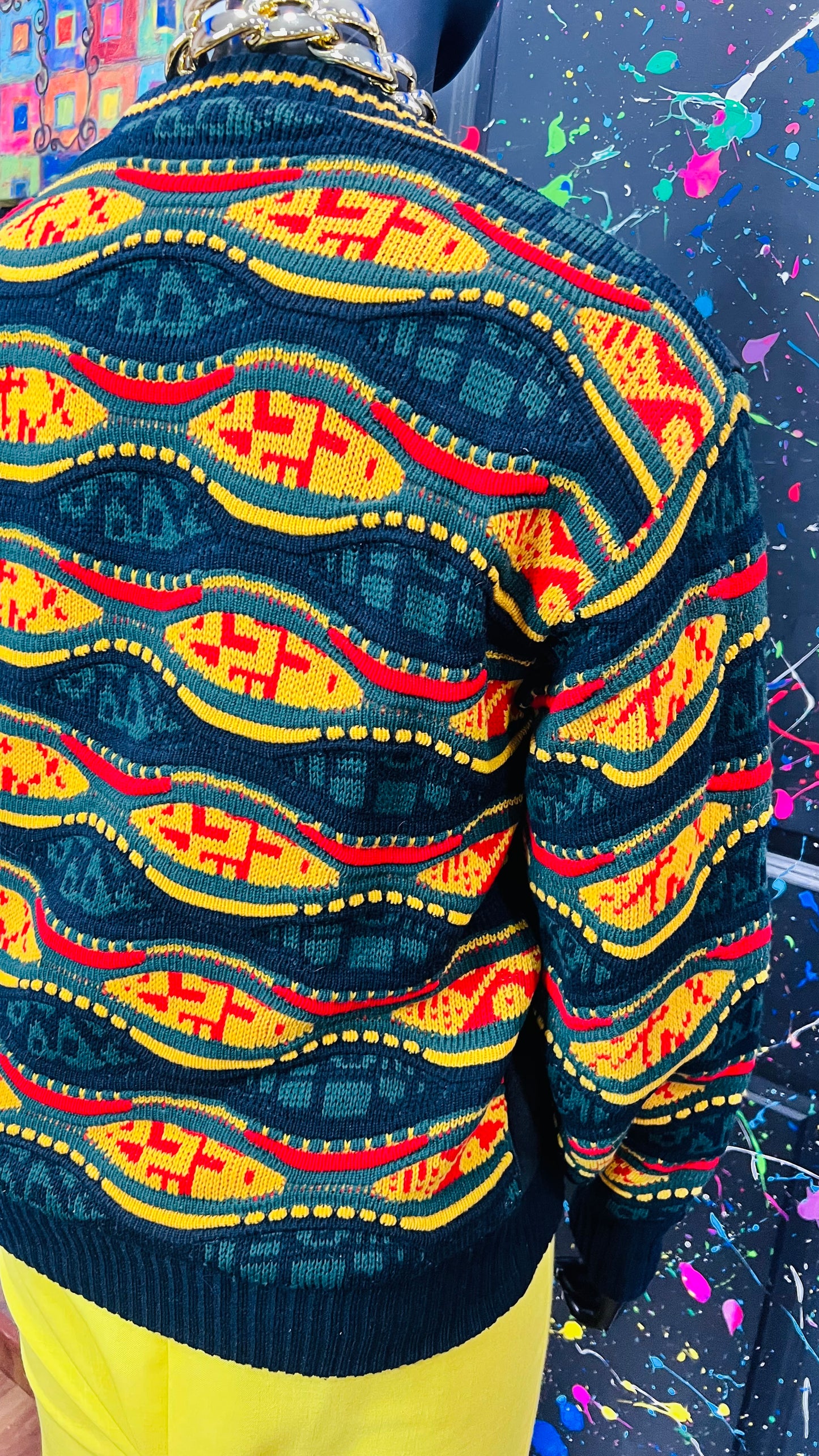 Vintage Trutus Genuine Suede Leather Sweater (16)