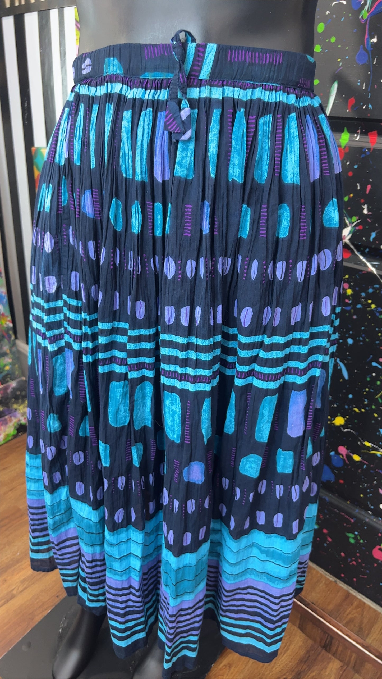 Vintage Rayon Skirt (22)