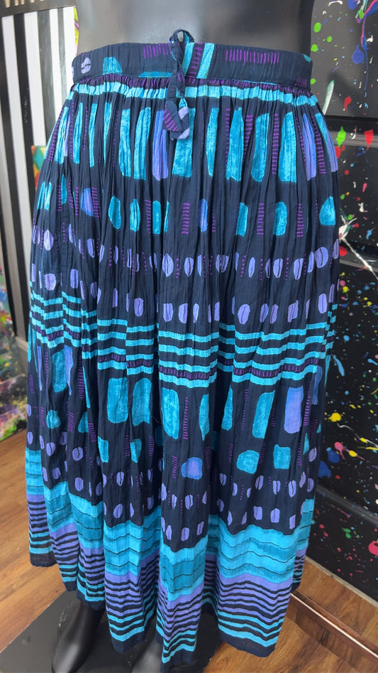 Vintage Rayon Skirt (22)