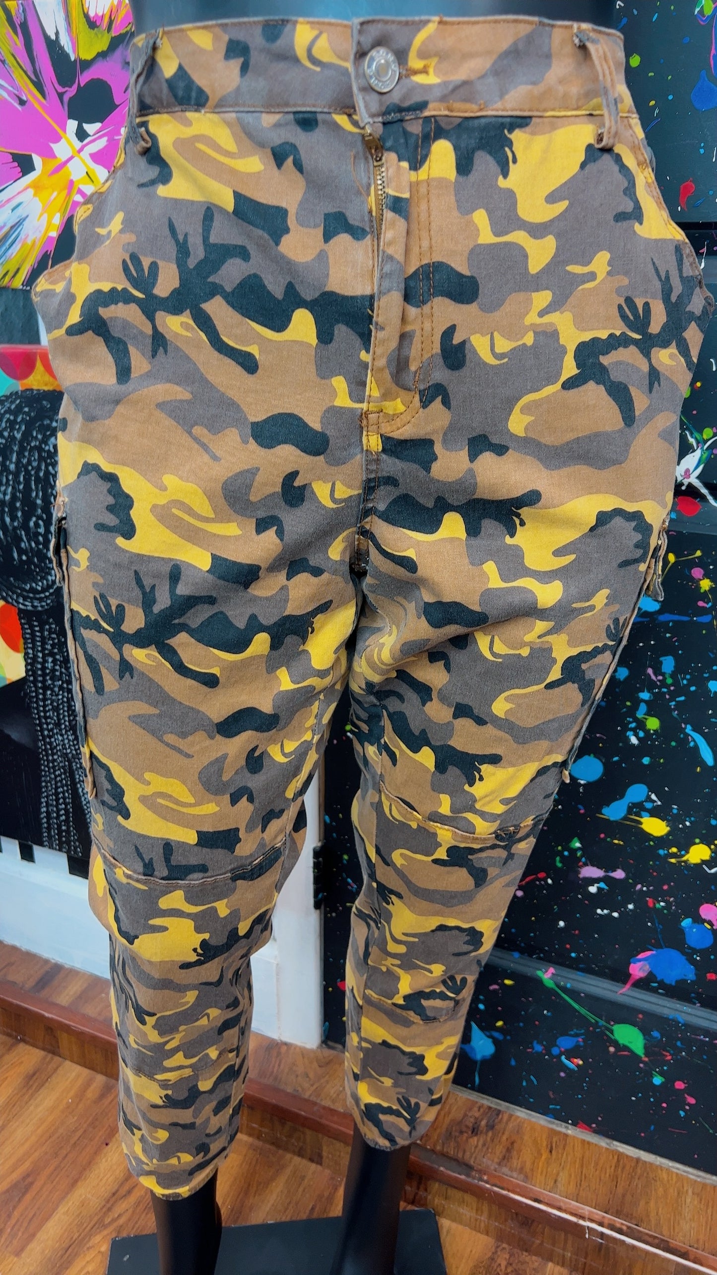 Camo Cargo Pants - Good Stretch (20)