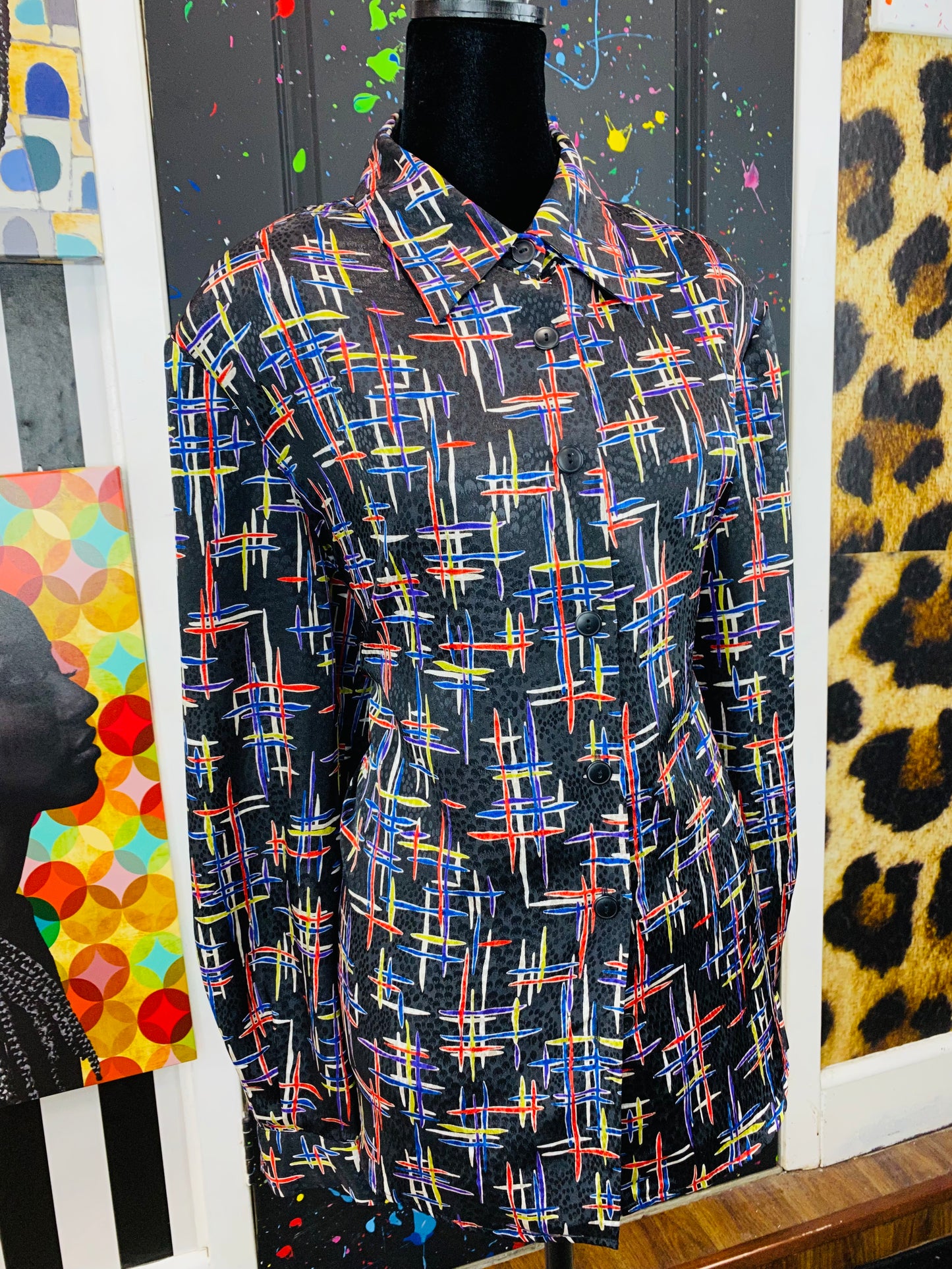 Vintage Norton McNaughton Long Sleeve Blouse