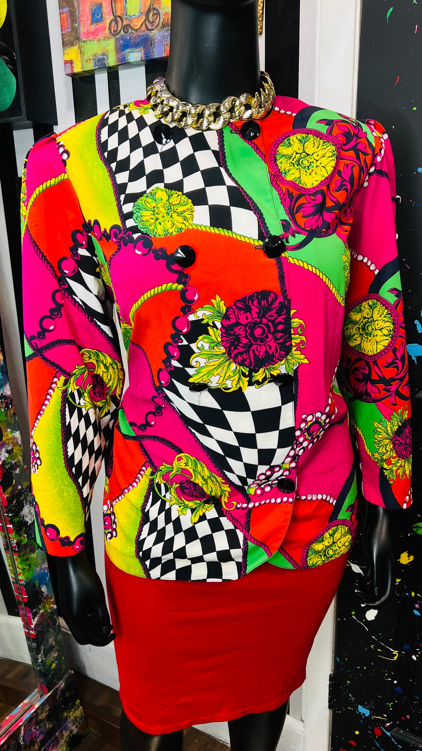 Vintage 80’s Blouse (18W)