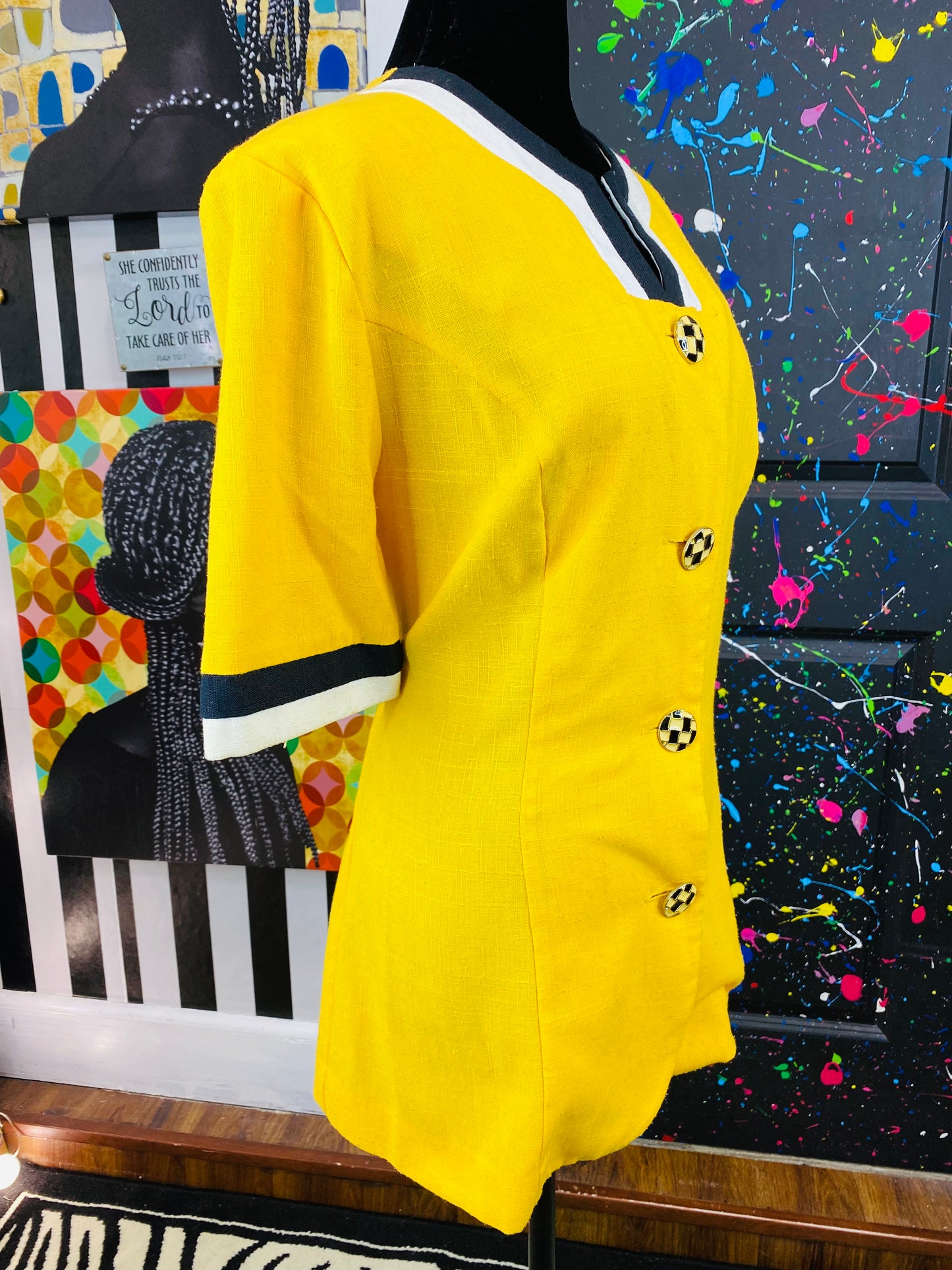 Vintage Melissa Short Sleeve Blazer