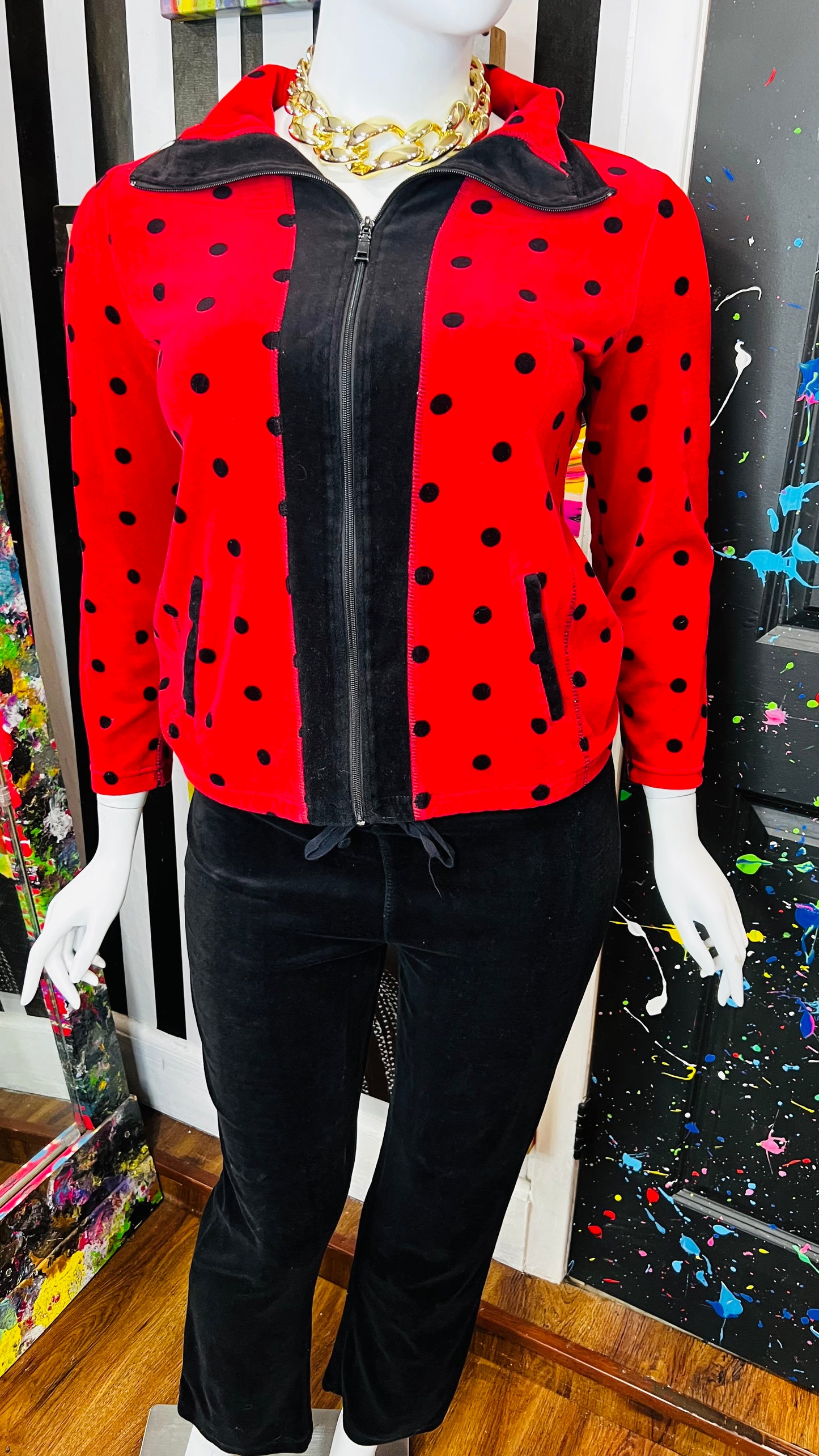 Vintage Pants Velour Set (14/16)