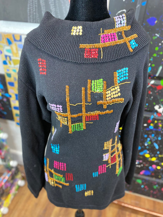 Vintage Sequins Sweater (20)