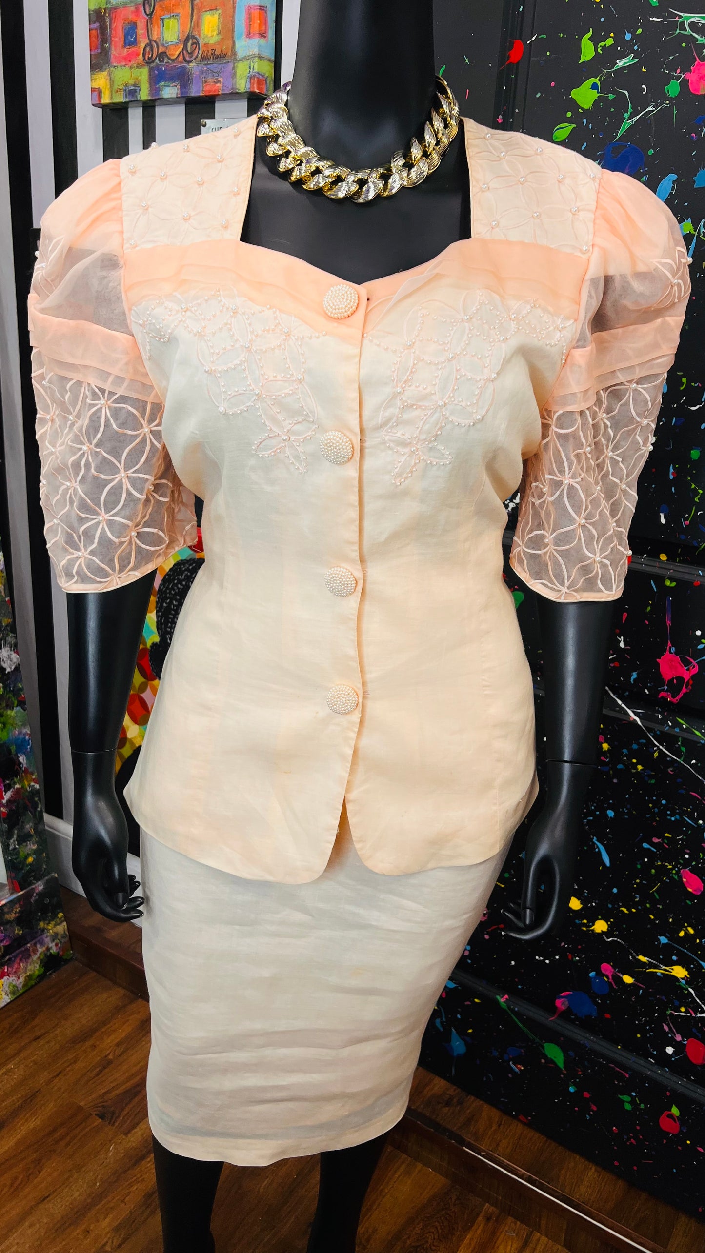 Vintage ‘ACTION’ Skirt Suit (16)