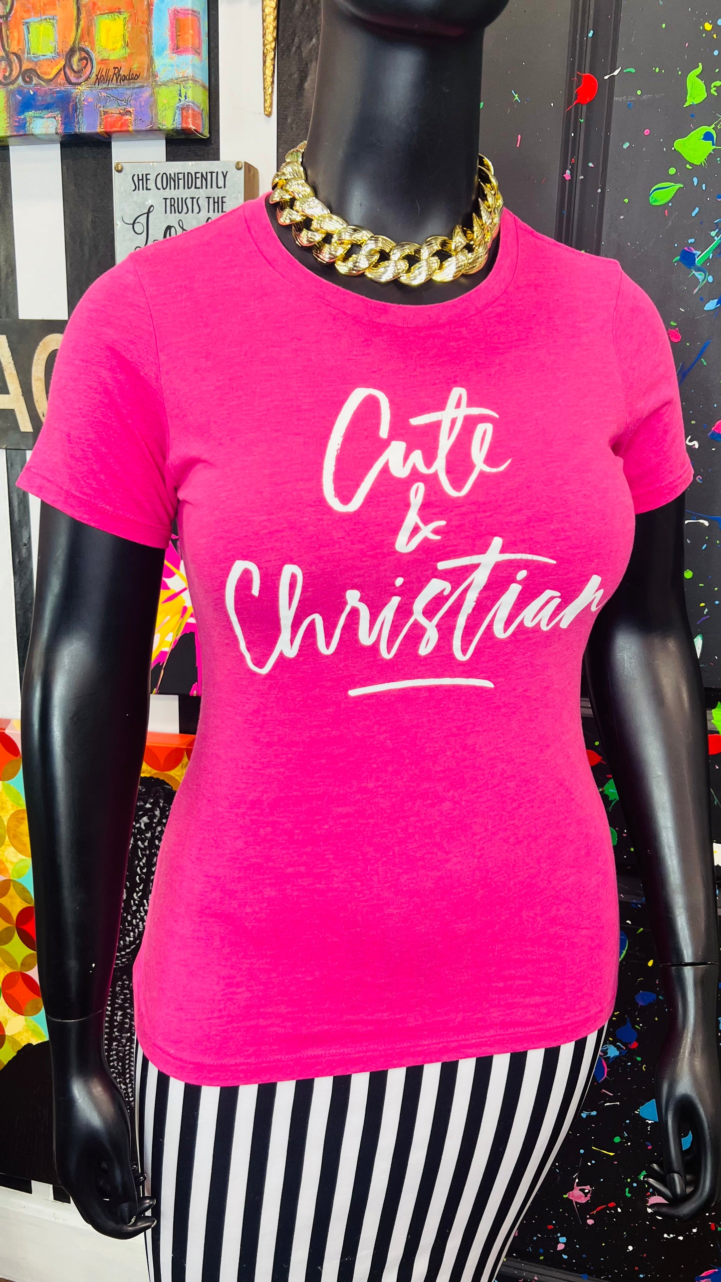 Cute & Christian Graphic Tee (14)