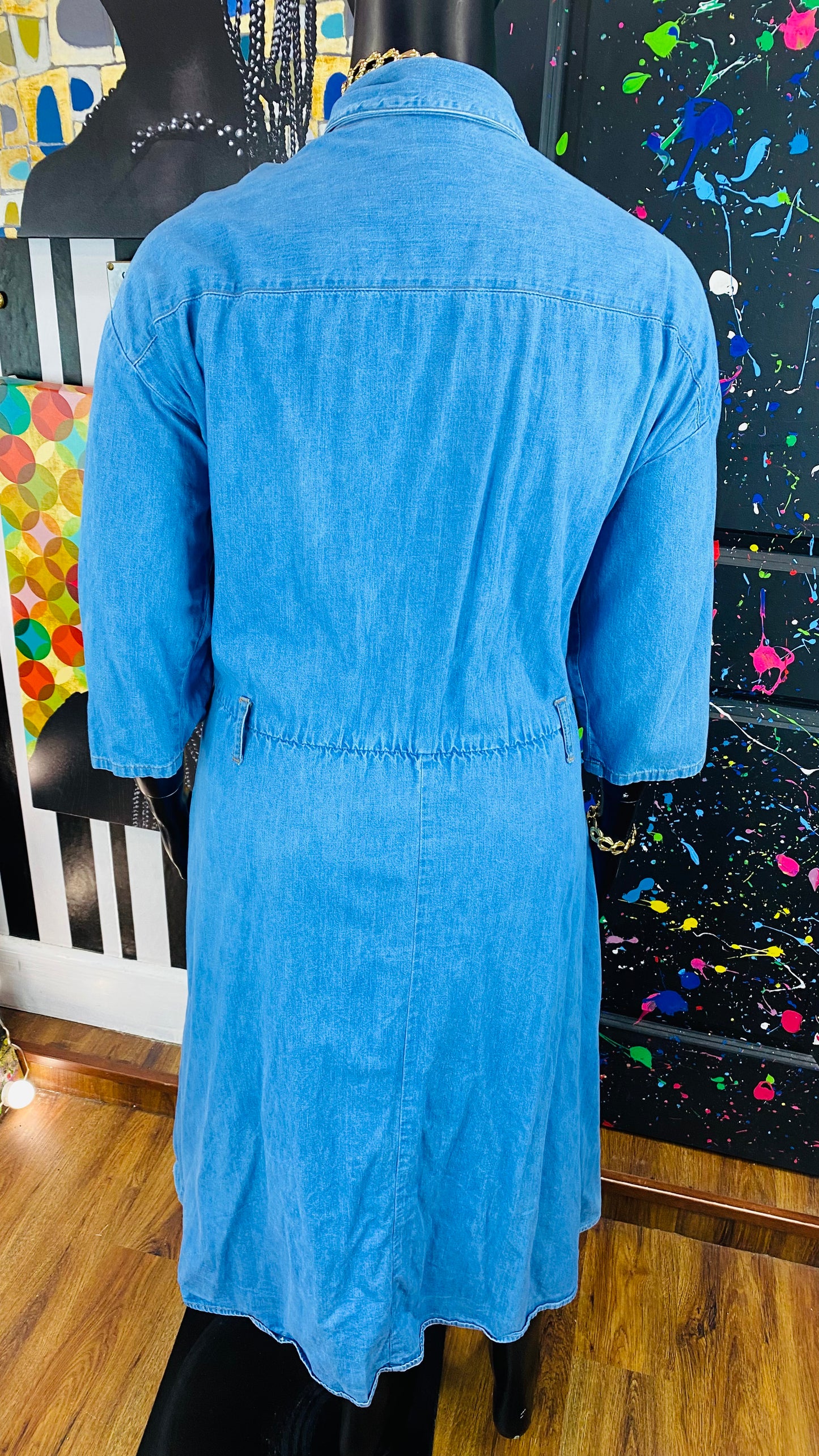 Vintage Denim Dress