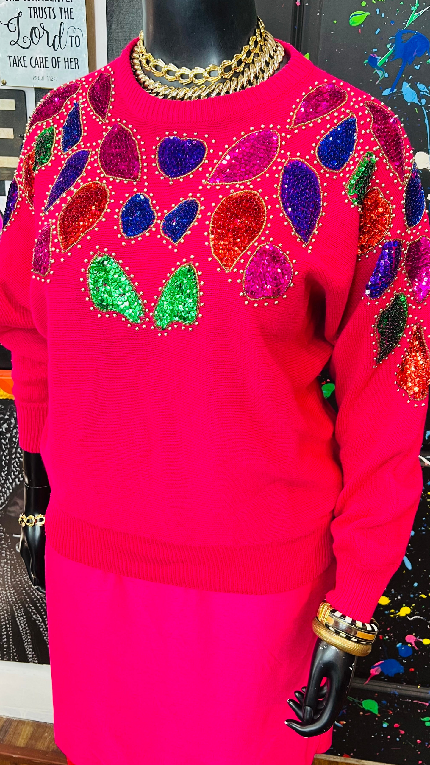 Vintage Diana Marco Sweater (22W)