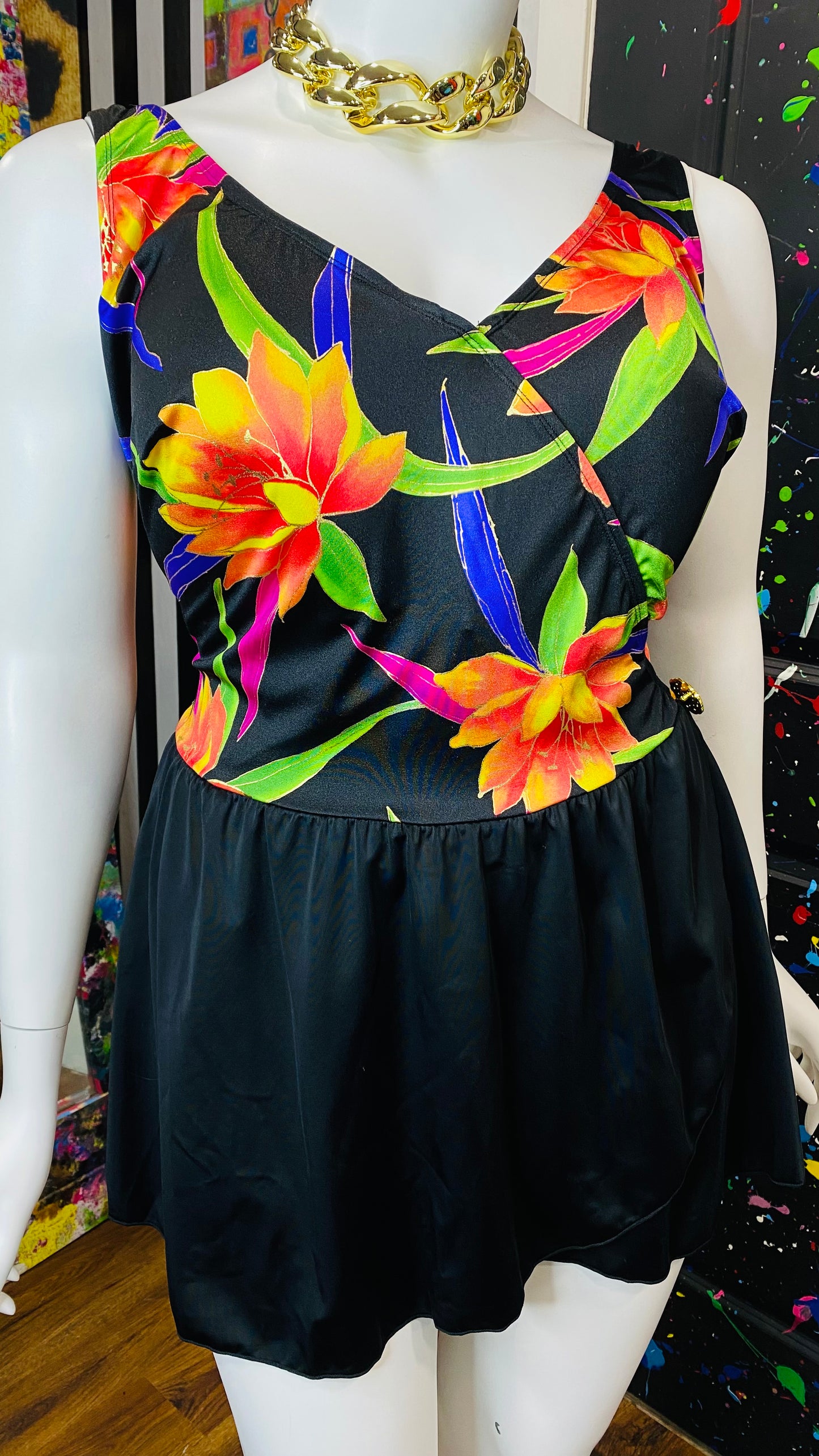 Vintage DeadStock New w/ Tags Swimsuit (30W)