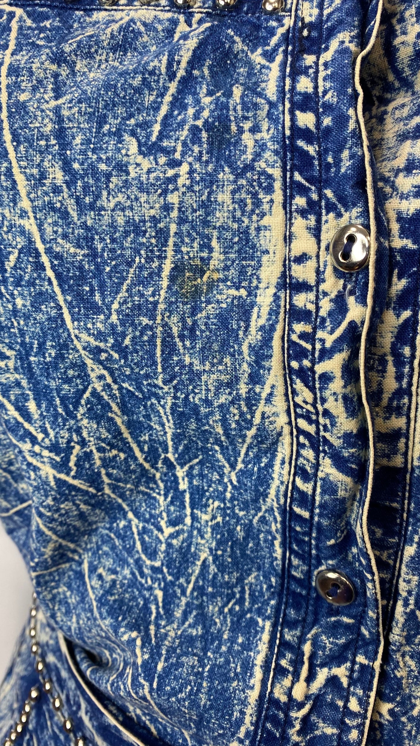 Vintage Stone Wash Denim Gaucho Set (18)