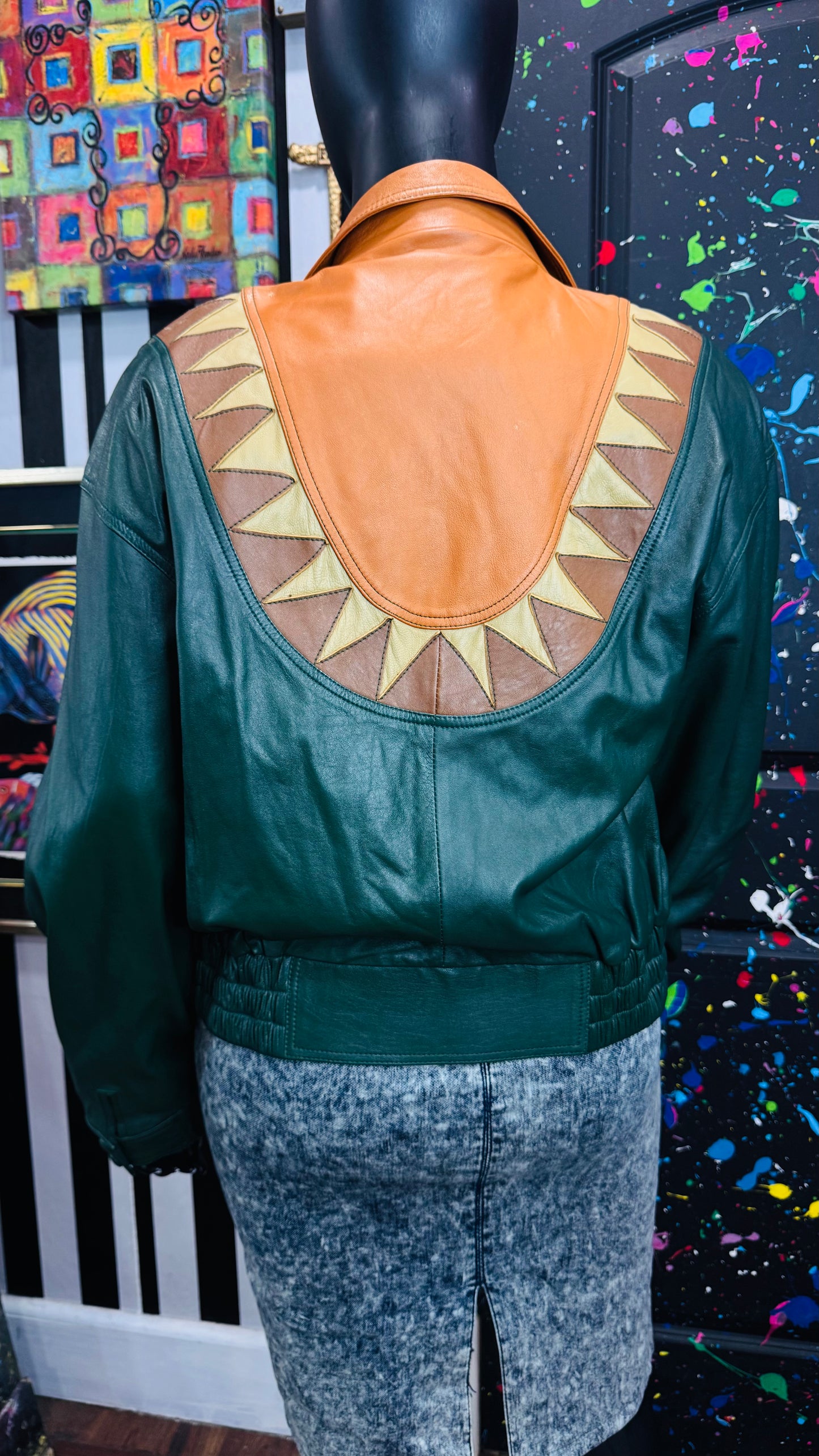 Vintage Genuine Leather Jacket (18)