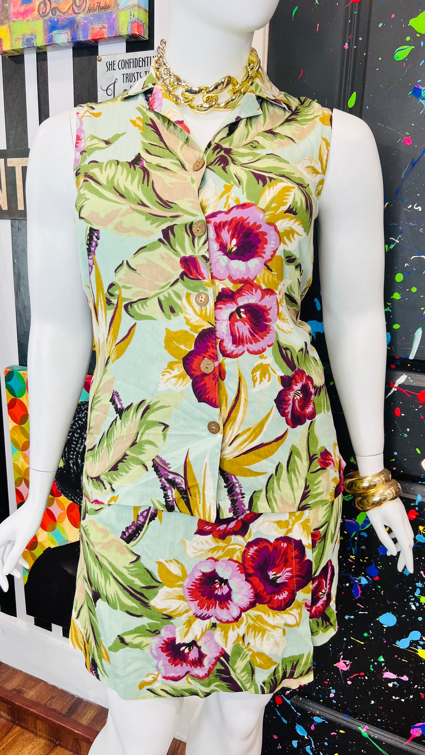 Vintage Vacation - Deadstock New w/ Tags Skort Set (12)